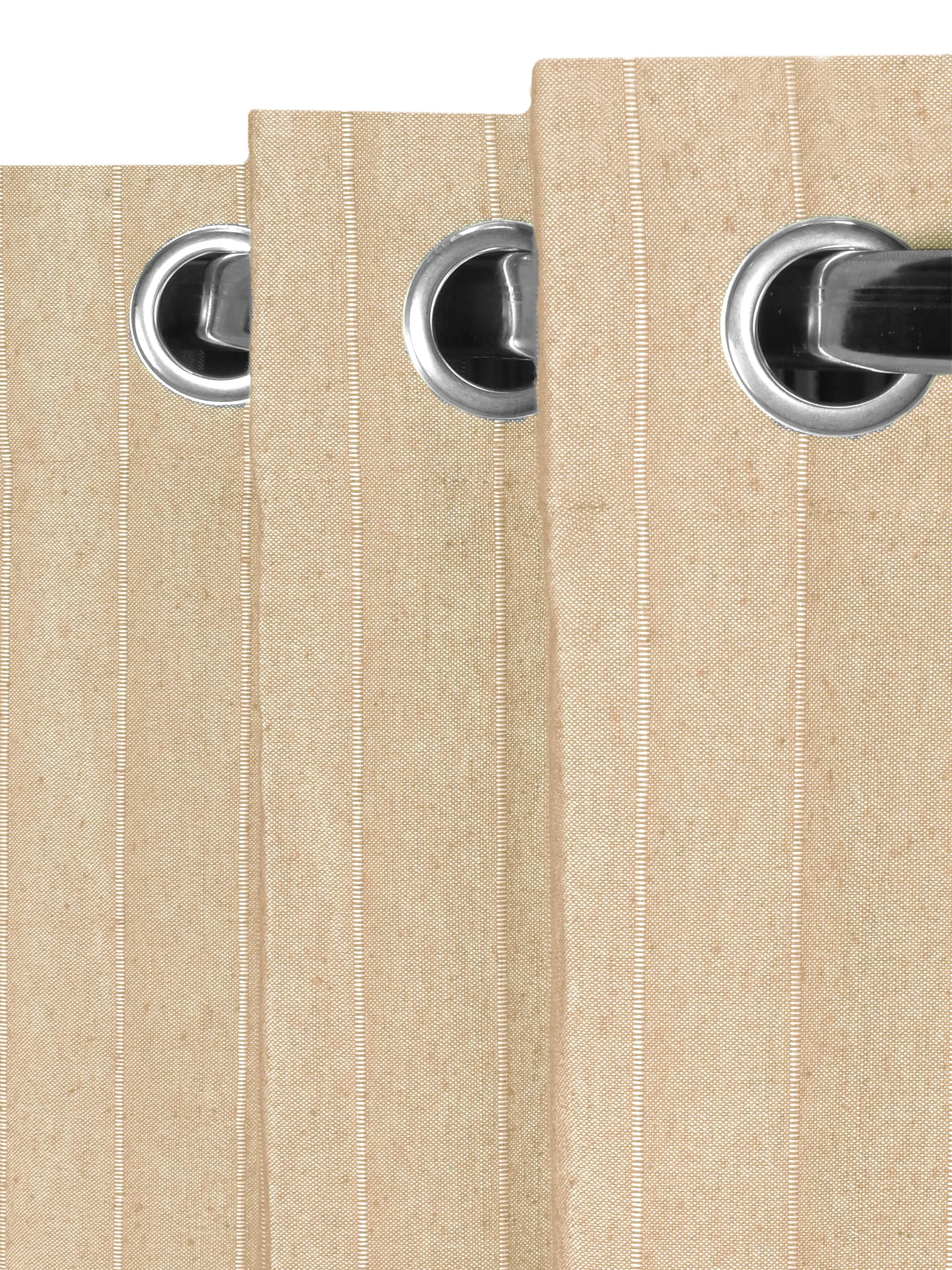 Chawla Handmade Cotton Curtains | Stripes Pattern - Image 32