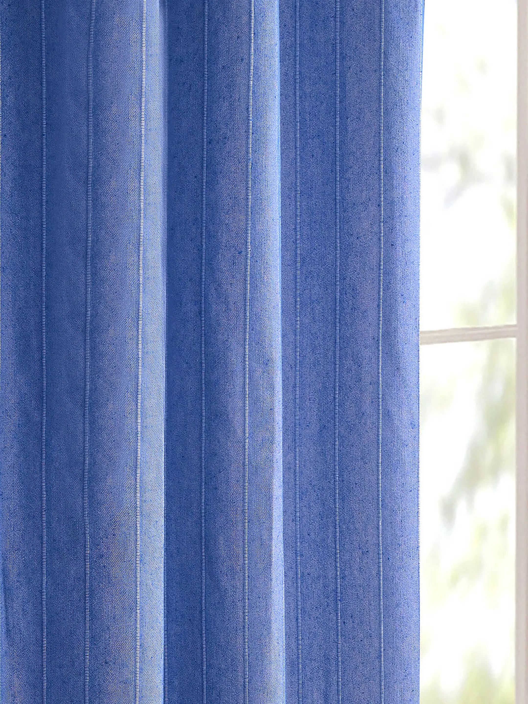 Chawla Handmade Cotton Curtains | Stripes Pattern - Image 26
