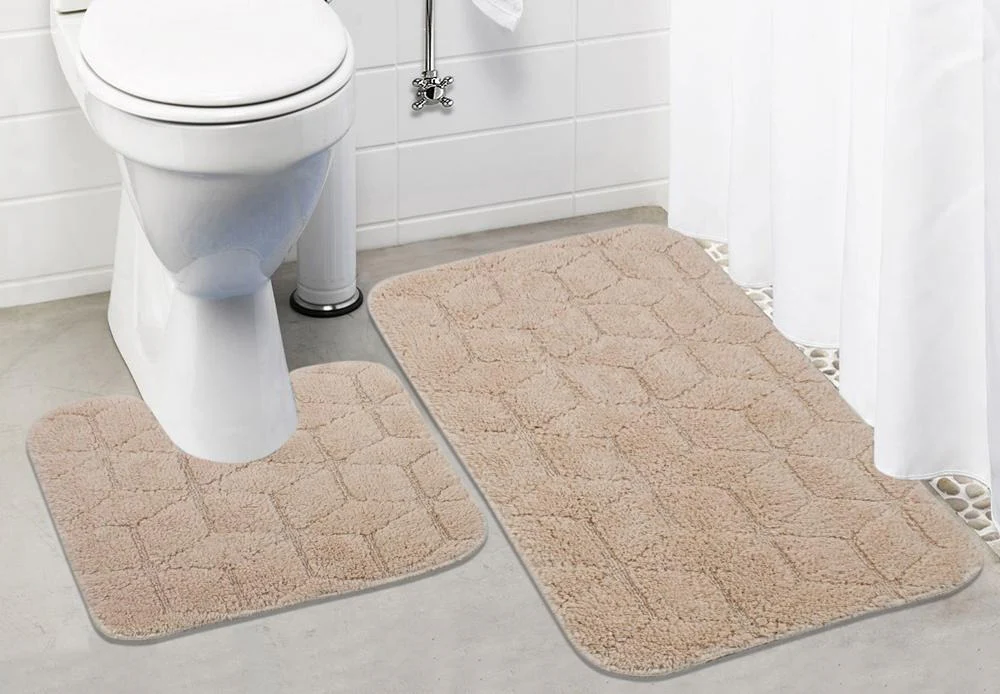 BARFI Soft Anti-Slip Bath Set | Elegant Geometric Pattern & Premium Grip - Image 21