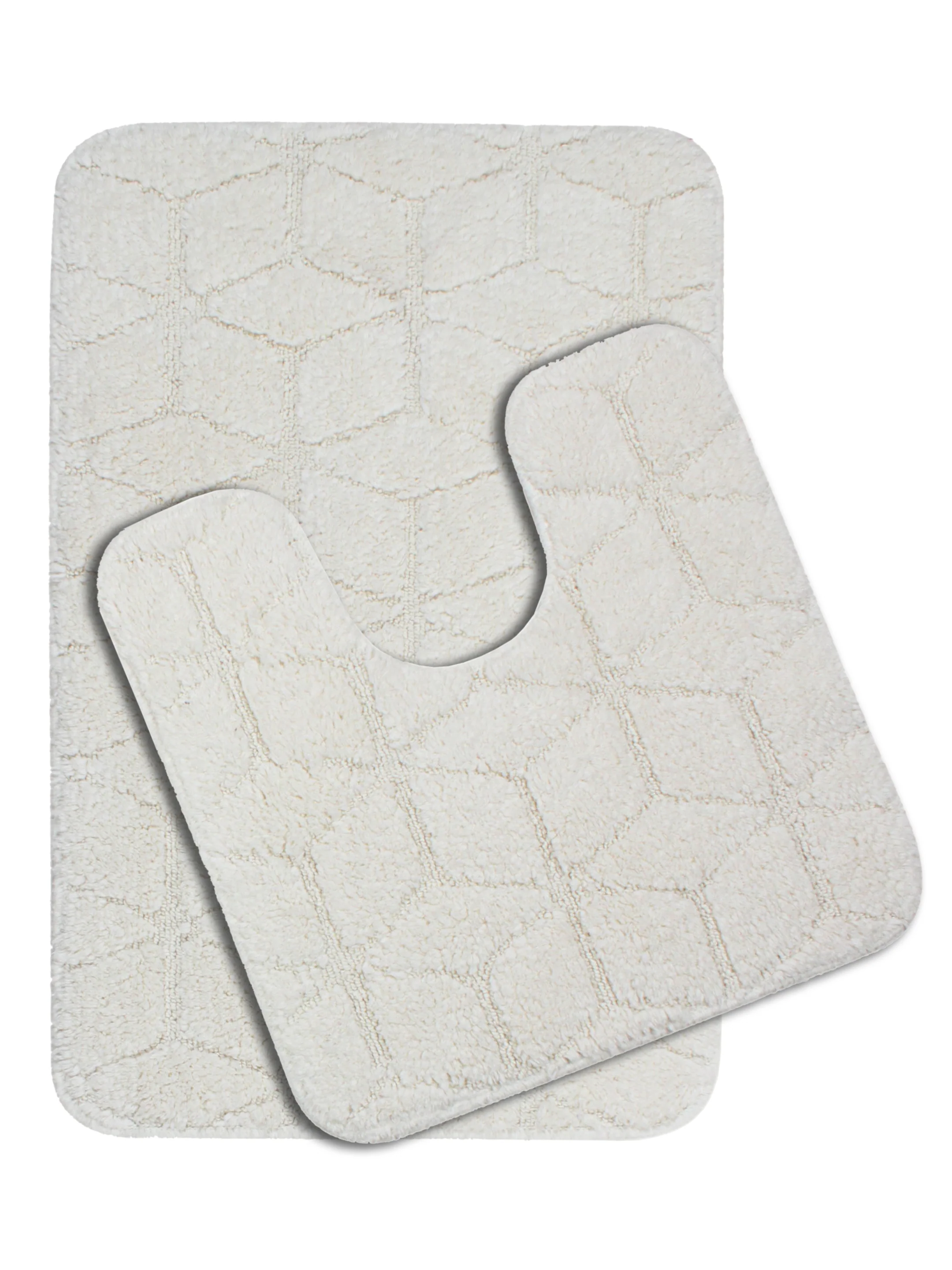 BARFI Soft Anti-Slip Bath Set | Elegant Geometric Pattern & Premium Grip - Image 35