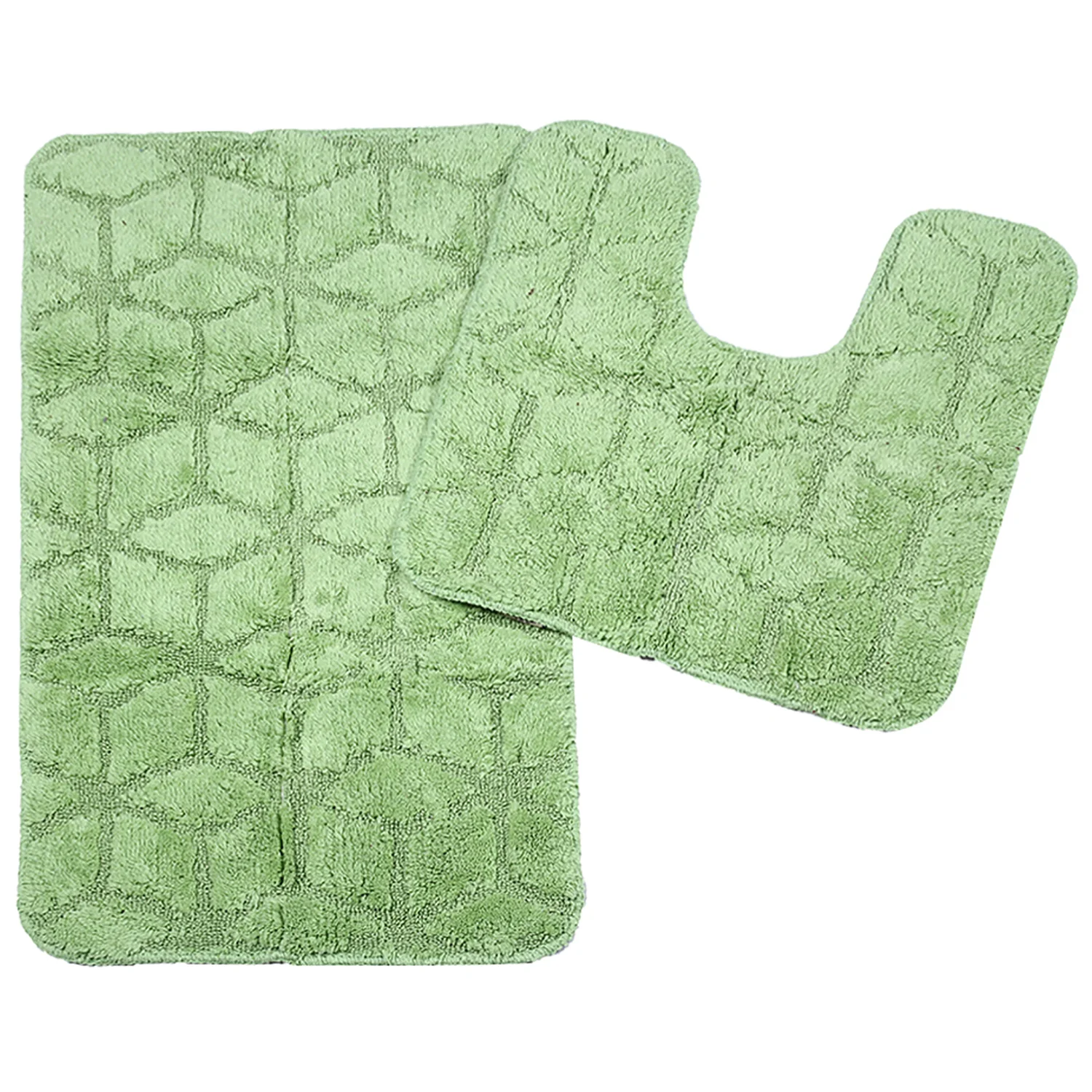 BARFI Soft Anti-Slip Bath Set | Elegant Geometric Pattern & Premium Grip - Image 49