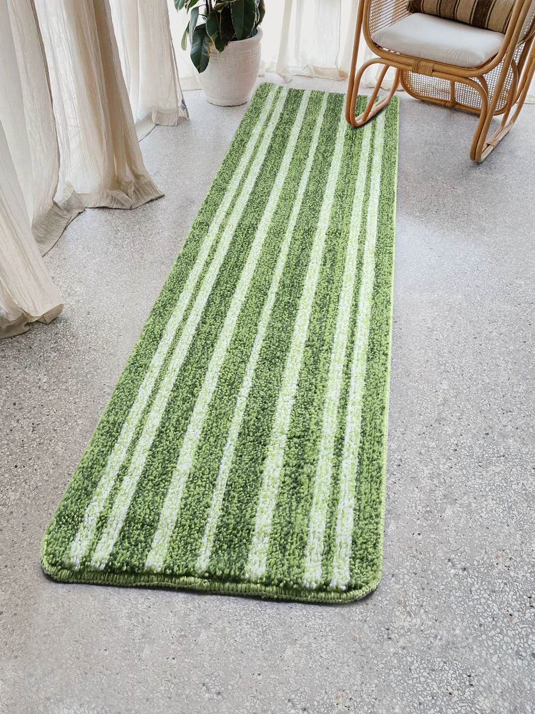 STRIPE Soft Anti-Slip Bathmat | Classic Pattern with Strong Grip Base - Image 40