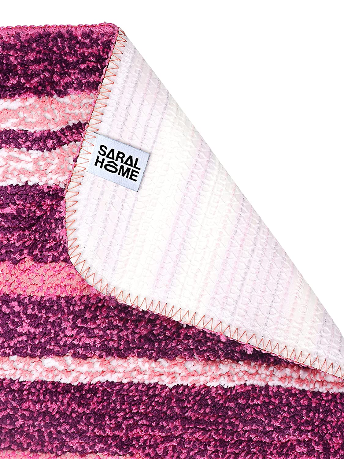 STRIPE Soft Anti-Slip Bathmat | Classic Pattern with Strong Grip Base - Image 53