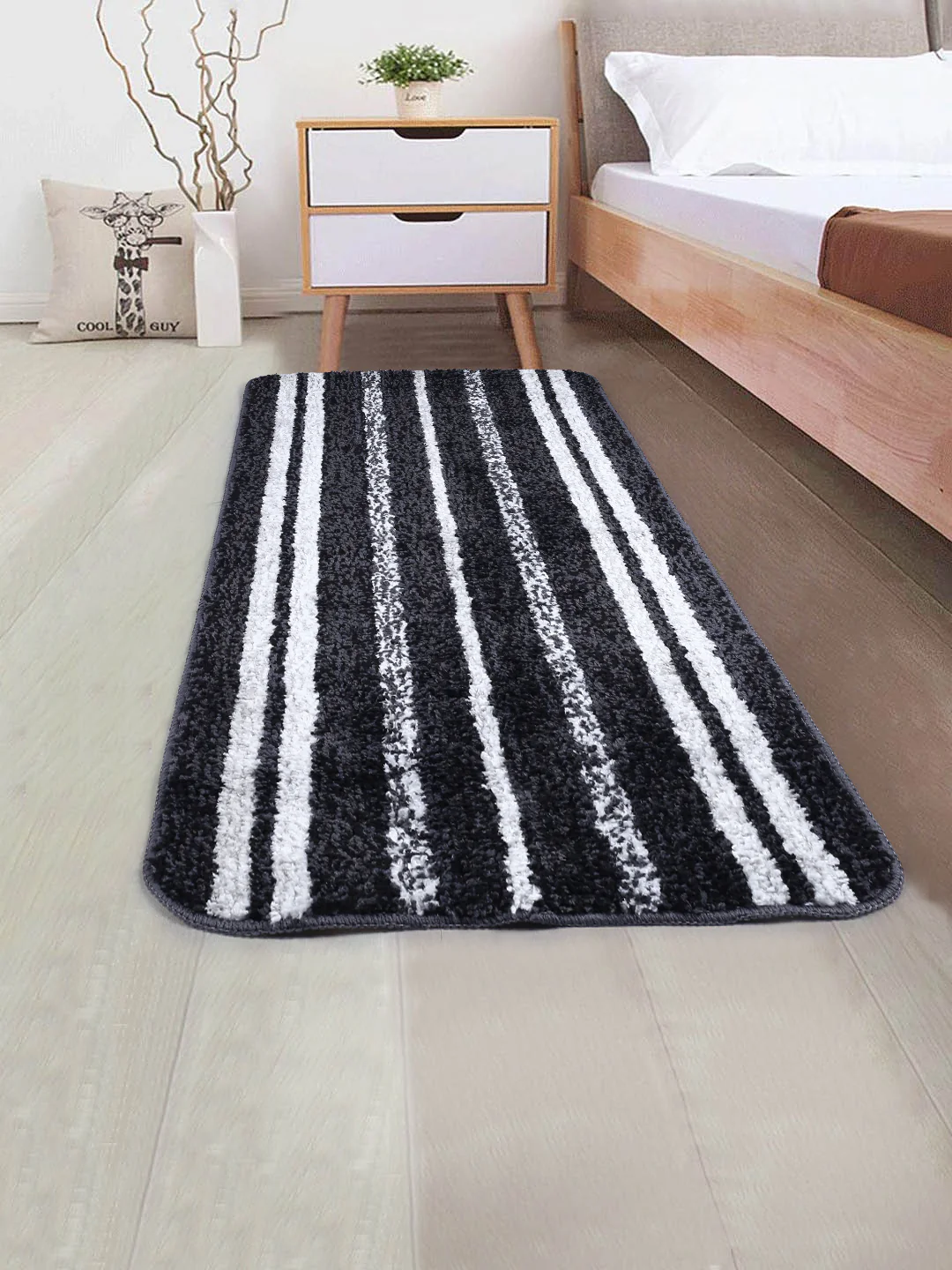 STRIPE Soft Anti-Slip Bathmat | Classic Pattern with Strong Grip Base - Image 55