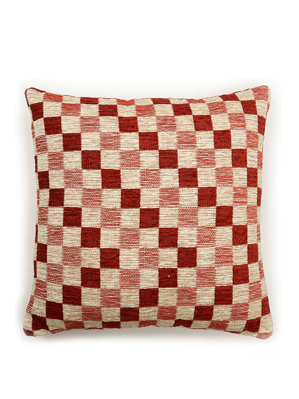 Checkers Cushion Covers | Modern Geometric Design (Set of 2) - Image 2