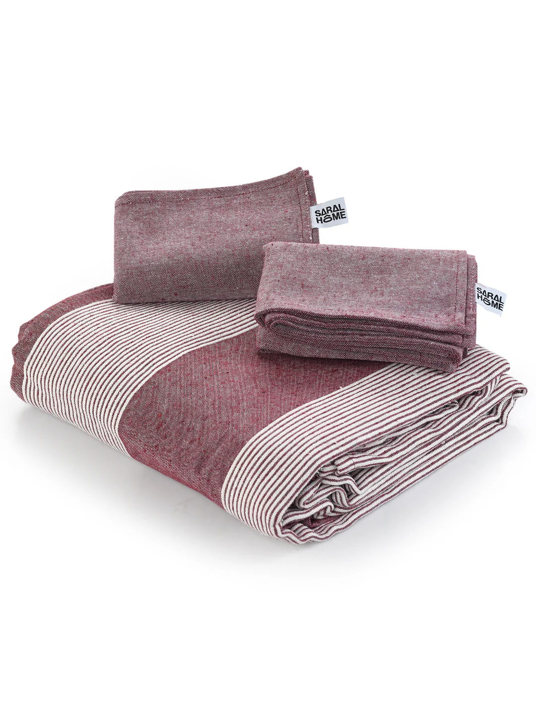 Bedding Combo Set | Includes 1 Bedsheet, 2 Pillow Covers & 1 Quilt/ Comfortor - Image 8