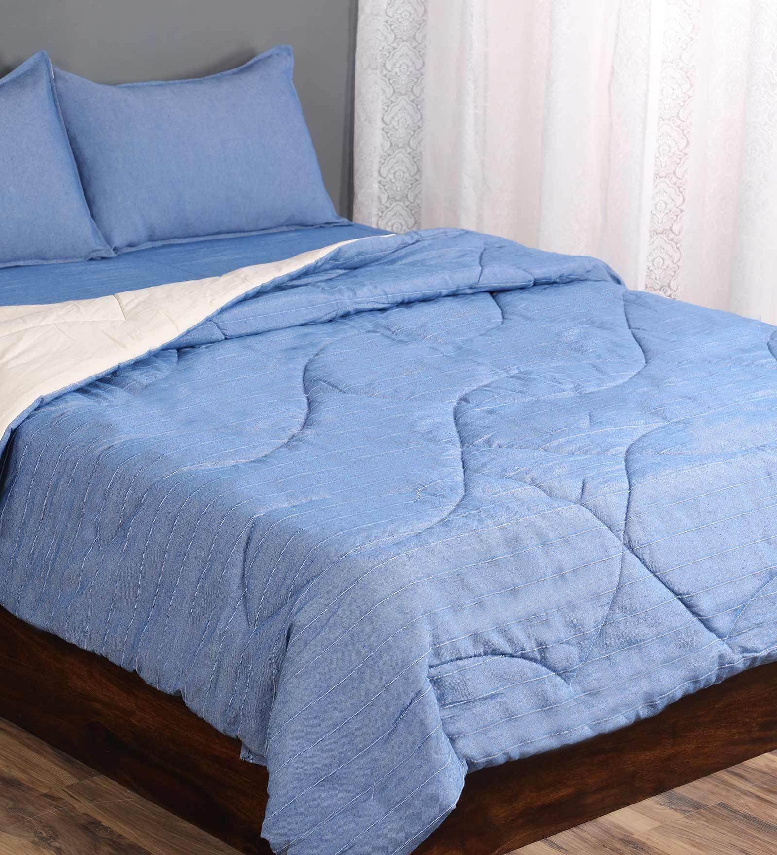 Bedding Combo Set | Includes 1 Bedsheet, 2 Pillow Covers & 1 Quilt/ Comfortor - Image 4