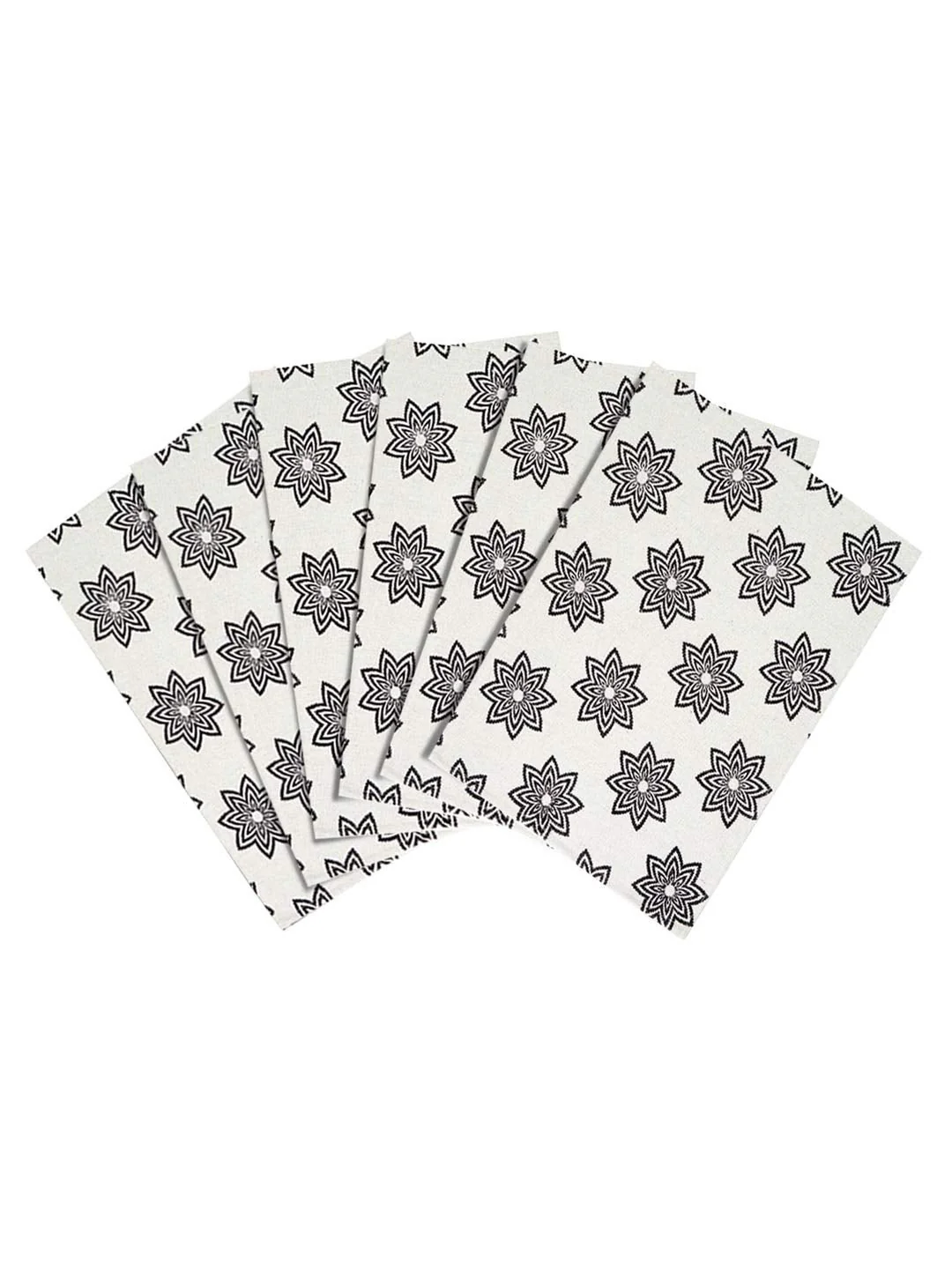 Cotton Table Mat Set – 6 Pieces with 6 Free Cotton Napkins | Durable & Washable Fabric - Image 2