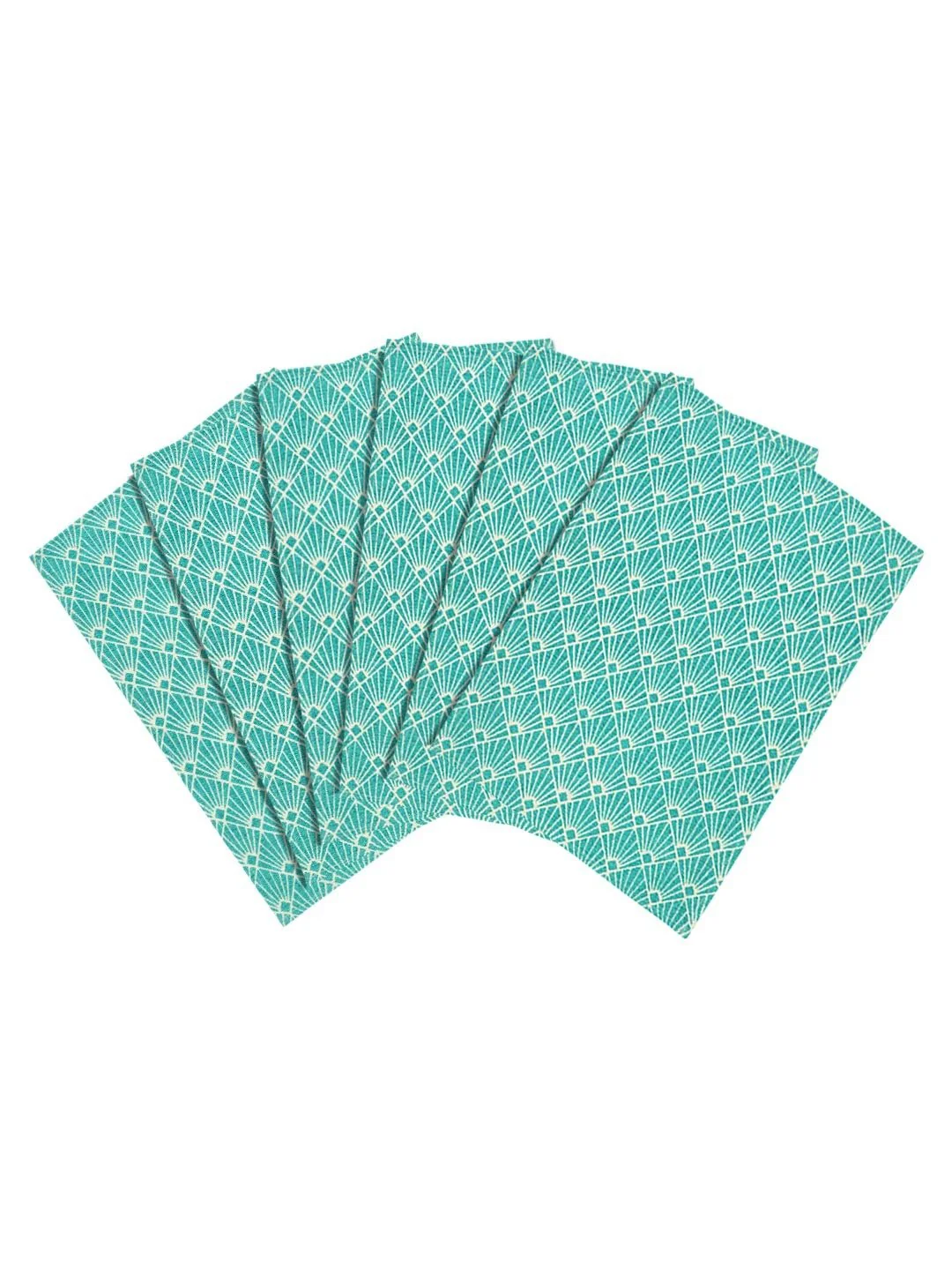 Cotton Table Mat Set – 6 Pieces with 6 Free Cotton Napkins | Everyday Use Design - Image 2