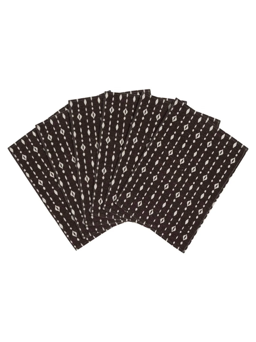 Cotton Table Mat Set – 6 Pieces with 6 Free Cotton Napkins | Everyday Use Design - Image 2