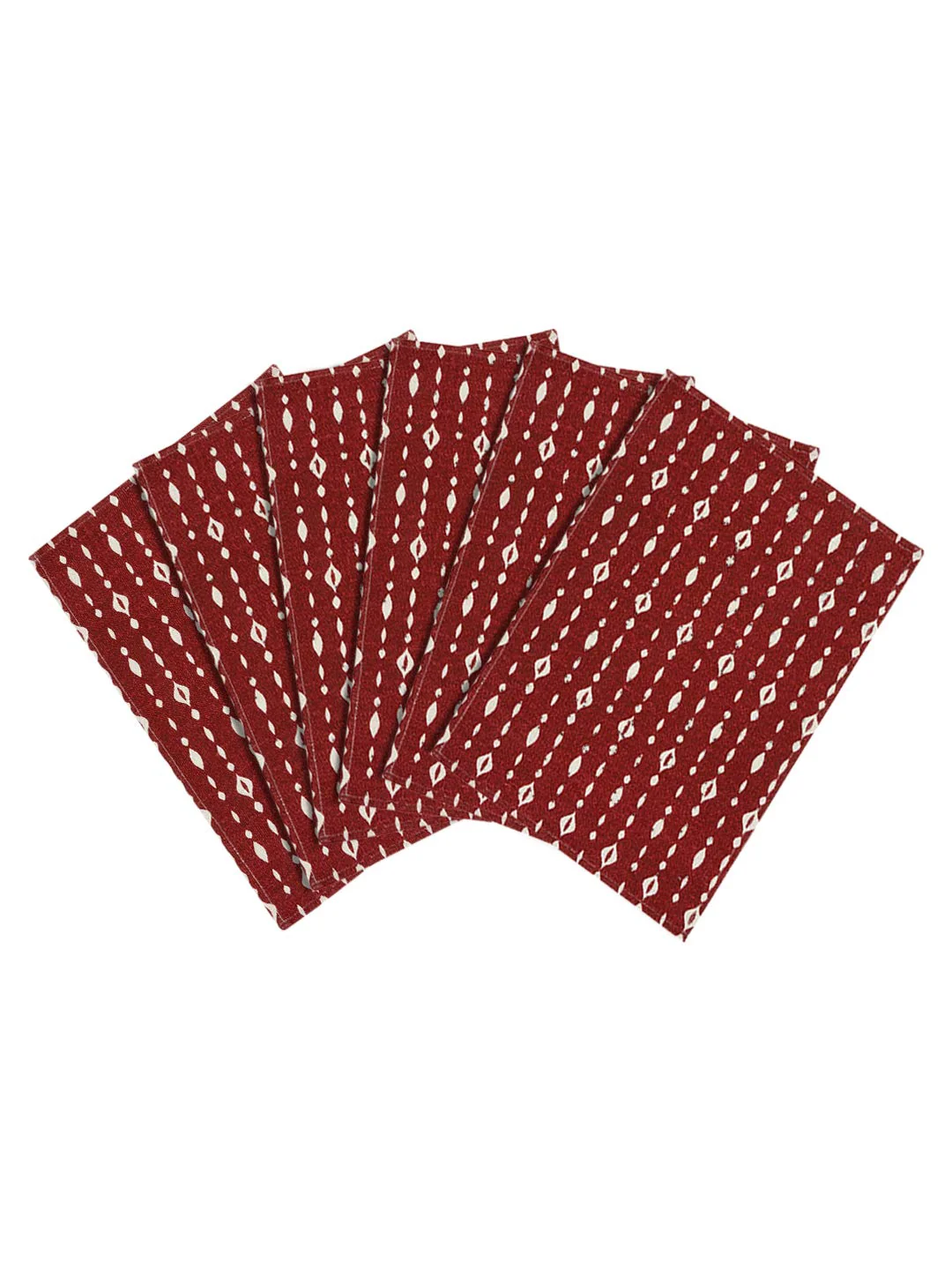 Cotton Table Mat Set – 6 Pieces with 6 Free Cotton Napkins | Everyday Use Design - Image 6