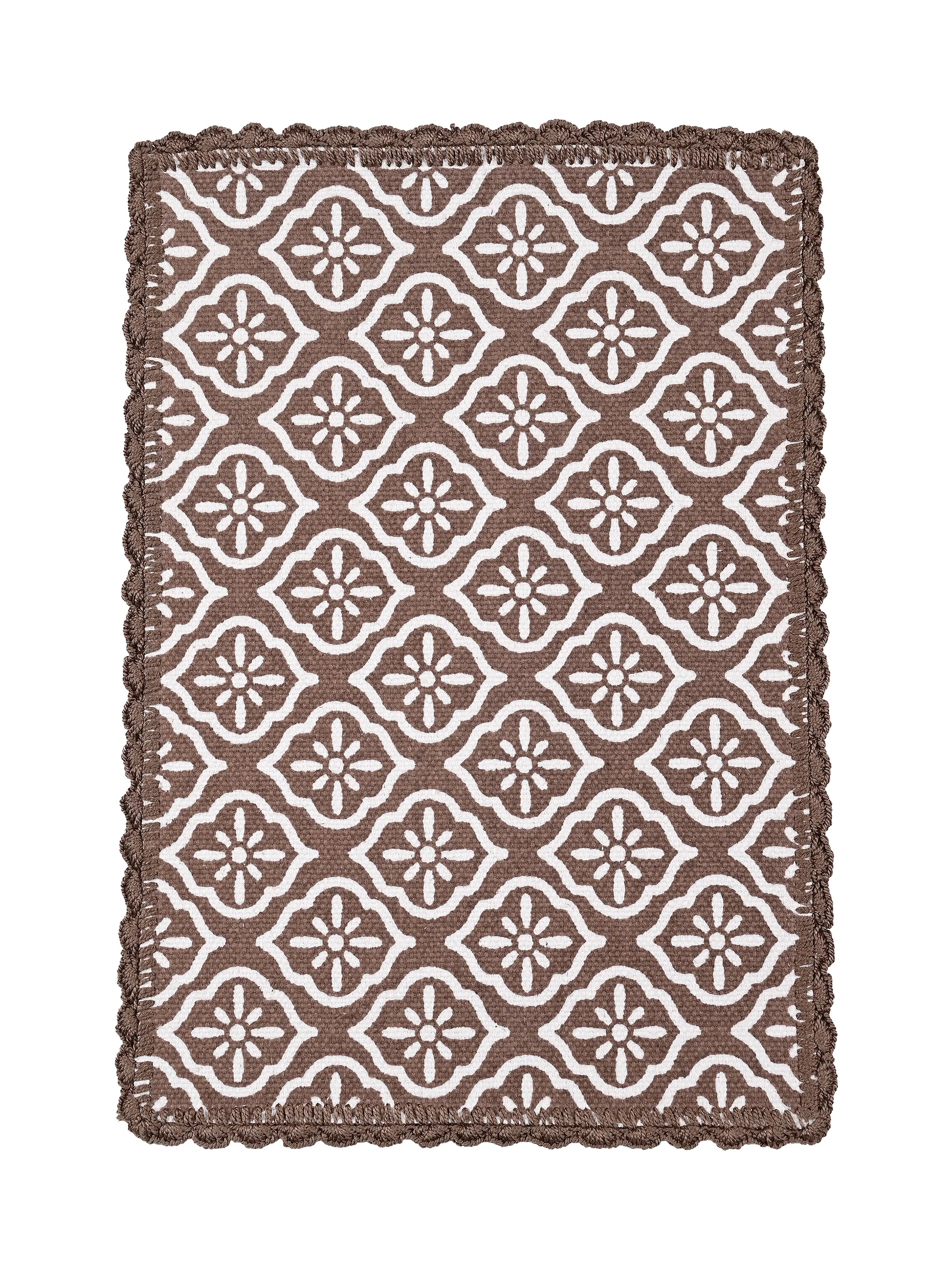 Cotton Dining Table Placemat Set | 4 Mats (33x45 cm) + 1 Runner (45x120 cm) | Set of 5 - Image 15