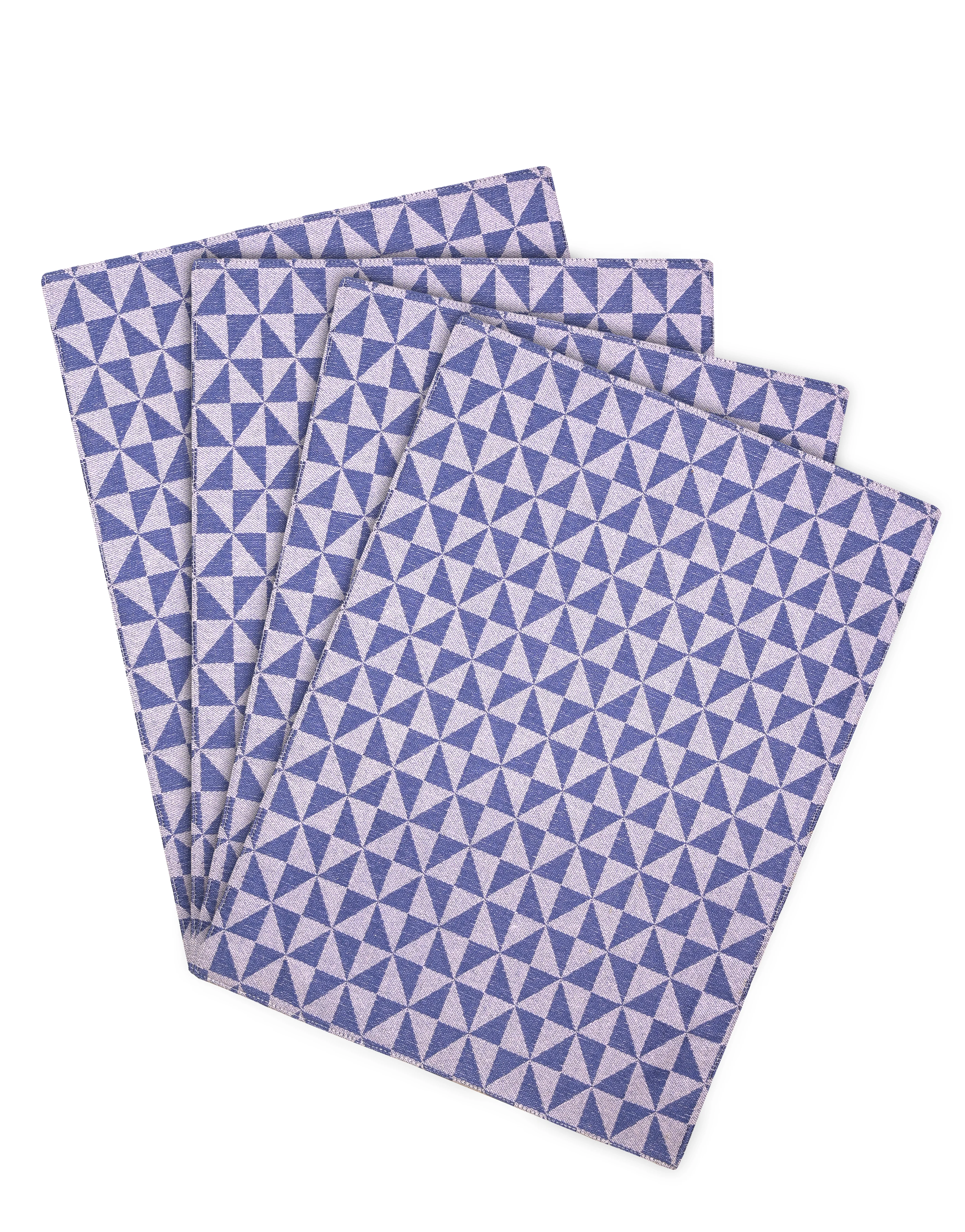 Saral Home Cotton Placemats Set of 4 | Stylish Dining Table Mats - Image 6