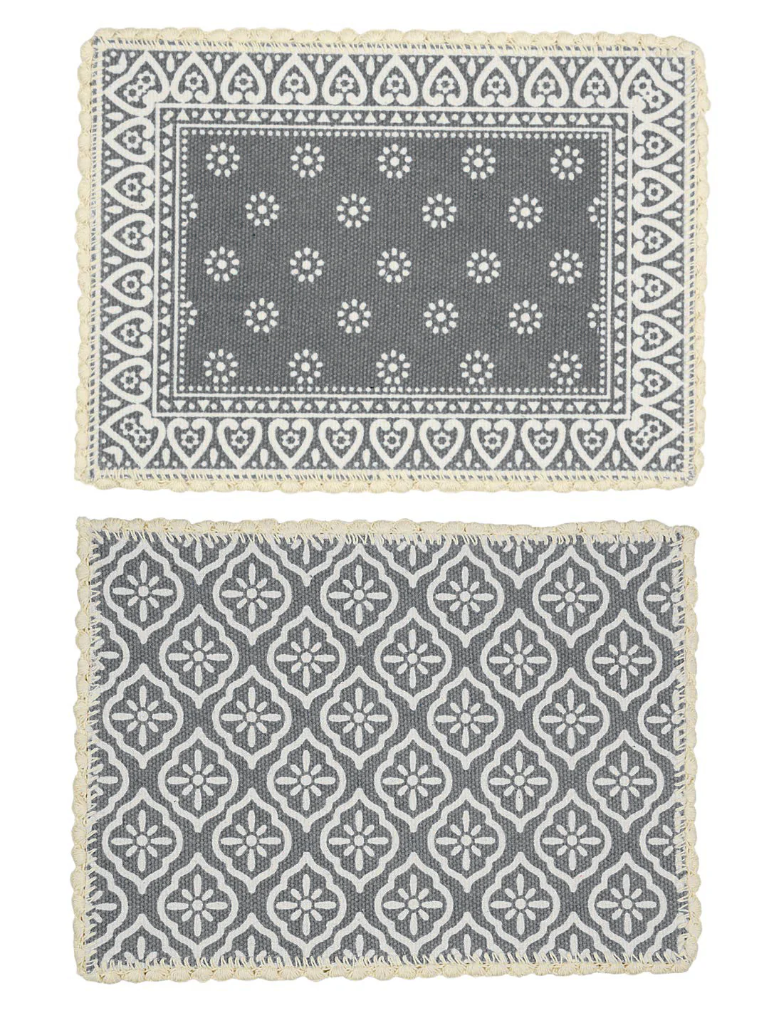 Jute & Cotton Table Mat with Artistic Print | Handcrafted Dining Table Décor - Image 21