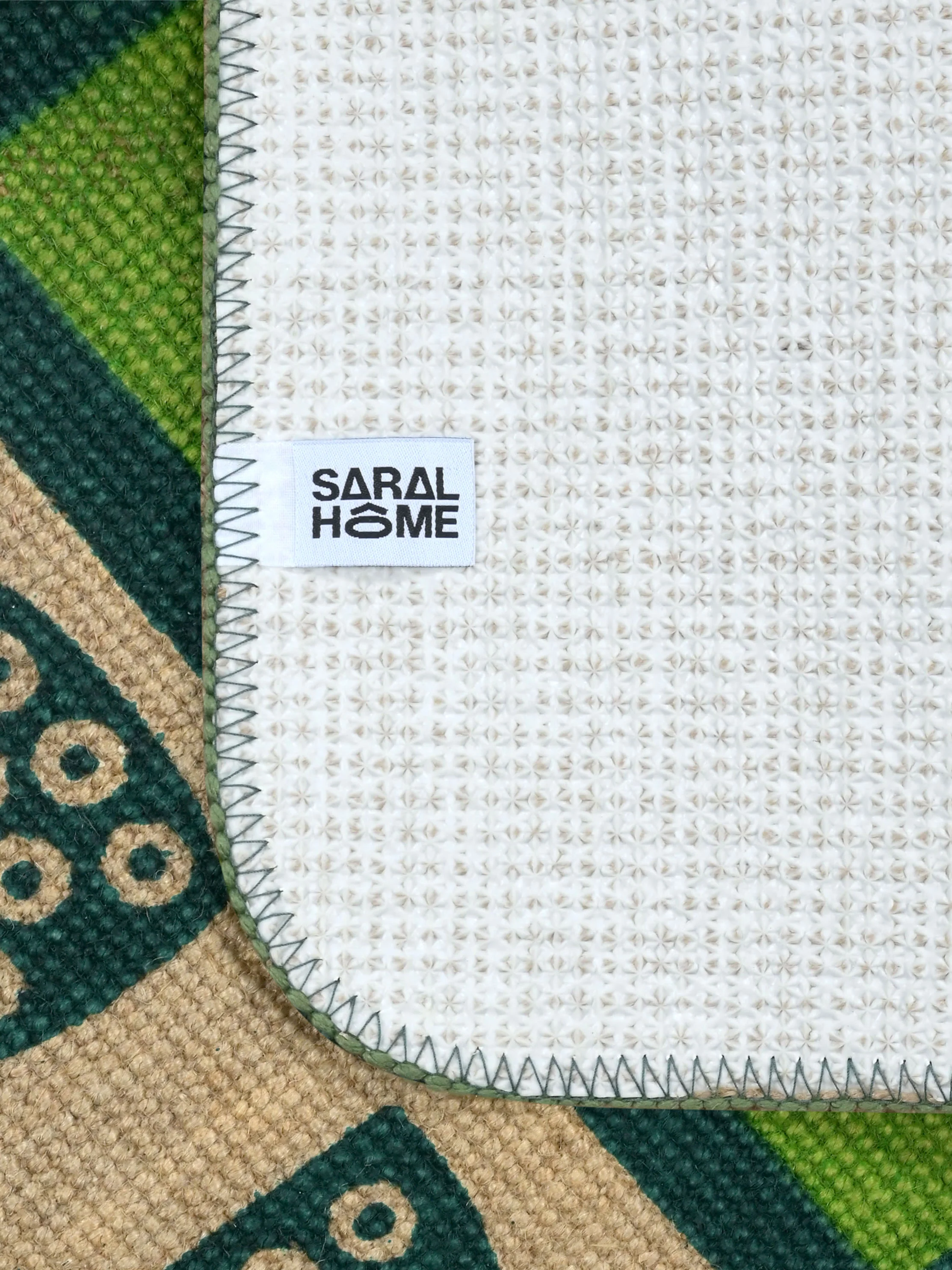 Decorative Jute Printed Anti-Slip Doormat – Set of 3 - Image 15