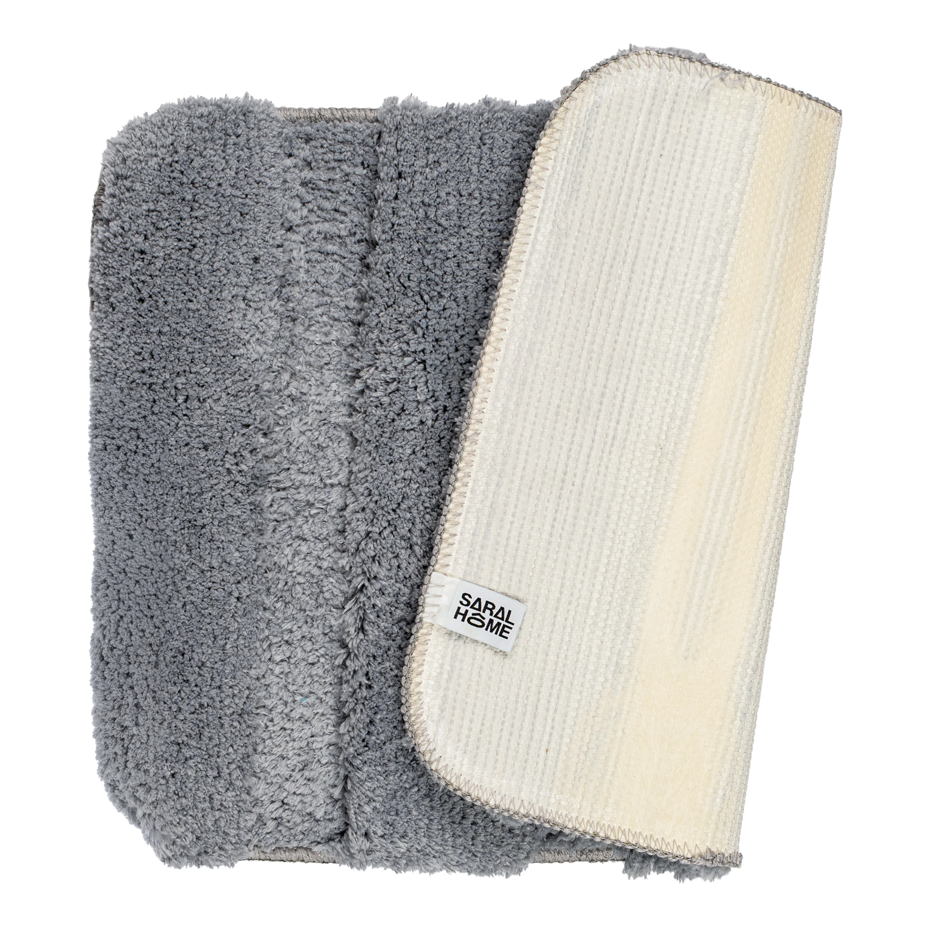 GIA Stripe Soft Microfiber Non Slip Thick Fluffy Soft Bath Mats |Water Absorbing Mat | Washable Quick Drying Foot mat | Home, Bathroom, Bedroom, Kitchen | Floor Mat - Image 14