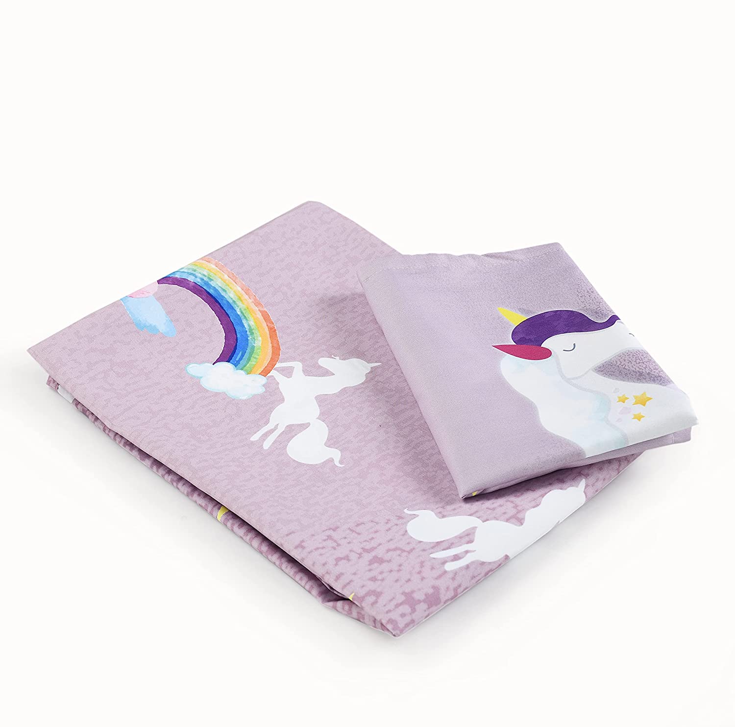 Unicorn Micro Cotton Single Size Bedcover | Includes 1 Pillow Cover (60x90") - Image 3