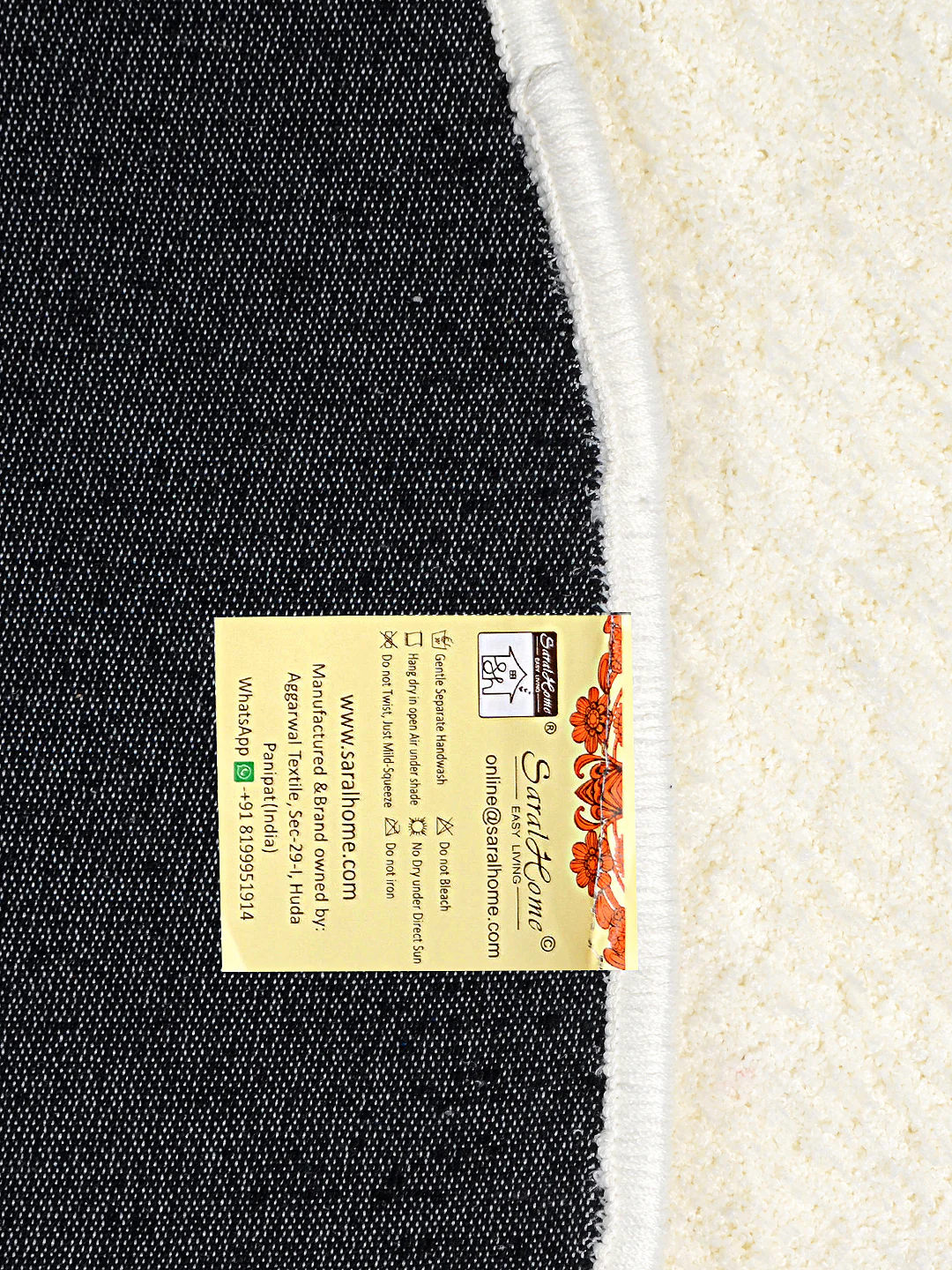 NEO SHAGGY Soft Anti-Slip Bathmat | Plush Microfiber with Round Design - Image 20