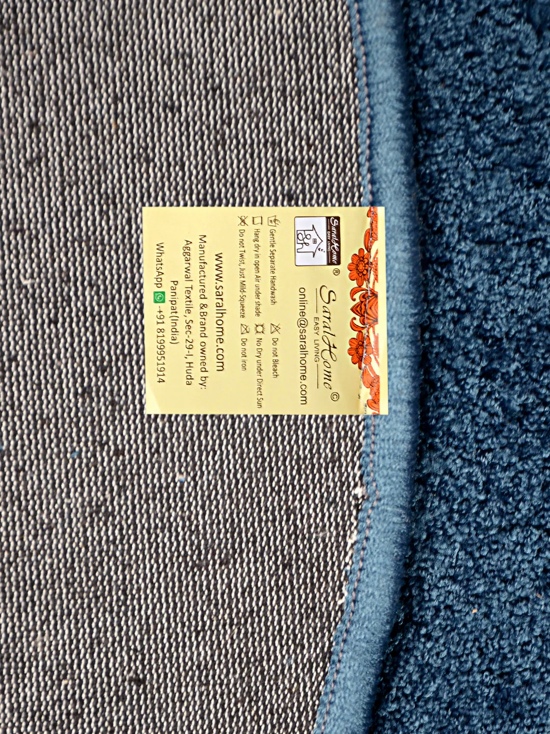 NEO SHAGGY Soft Anti-Slip Bathmat | Plush Microfiber with Round Design - Image 24