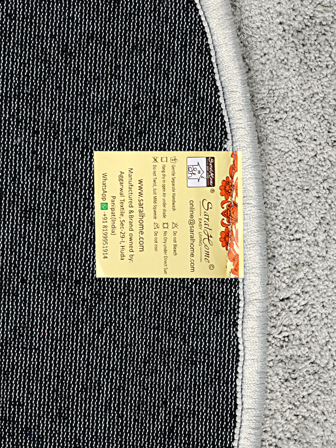 NEO SHAGGY Soft Anti-Slip Bathmat | Plush Microfiber with Round Design - Image 28