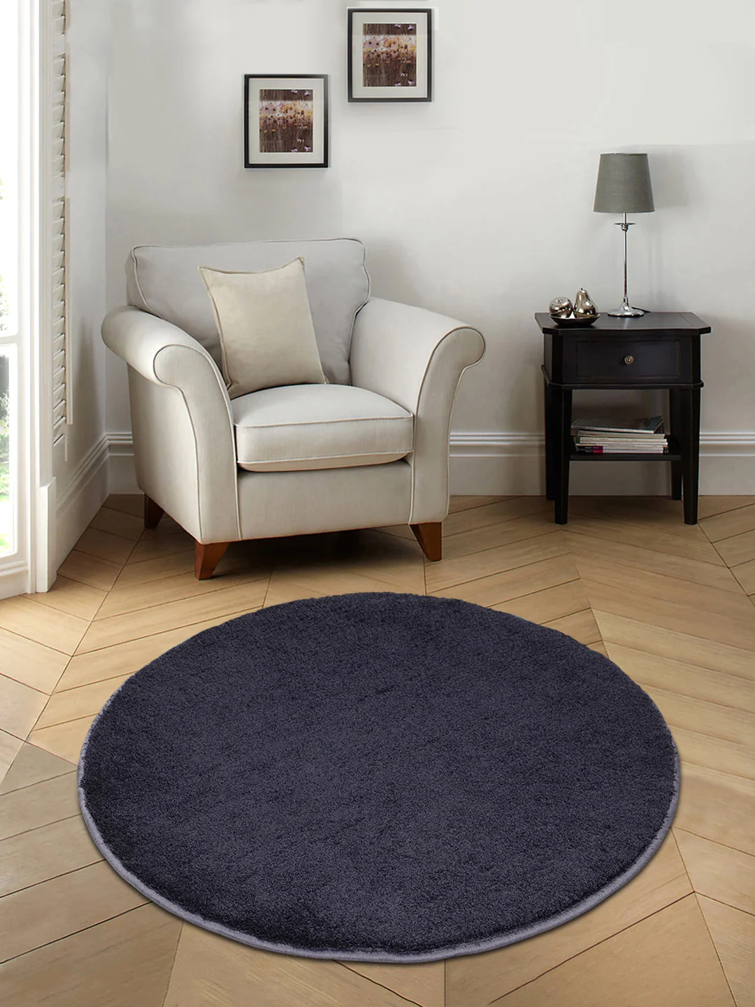 NEO SHAGGY Soft Anti-Slip Bathmat | Plush Microfiber with Round Design - Image 30