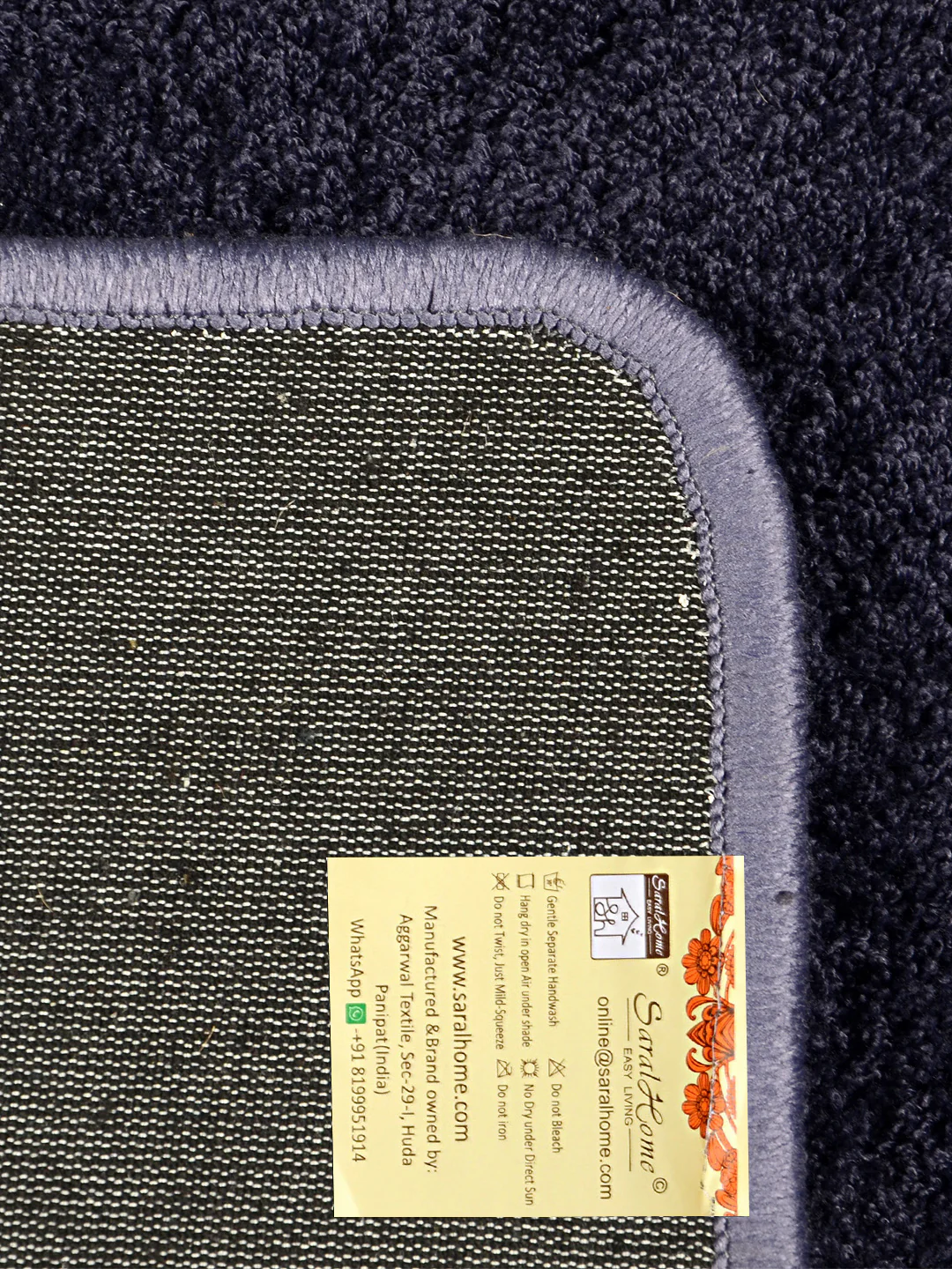 NEO SHAGGY Soft Anti-Slip Bathmat | Plush Microfiber with Round Design - Image 32