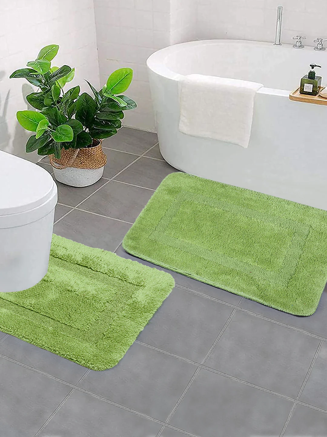 Race Track Bath Set | Soft Textured & Quick Dry Fabric - Image 9
