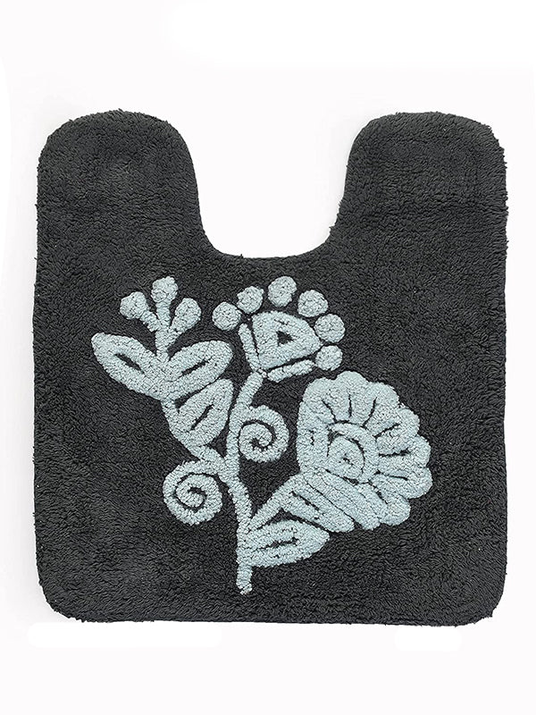 Cotton Soft Anti-Slip Bath Set – Pack of 2 45x60 cm & 45x50 cm | Includes Contour Mat - Image 33