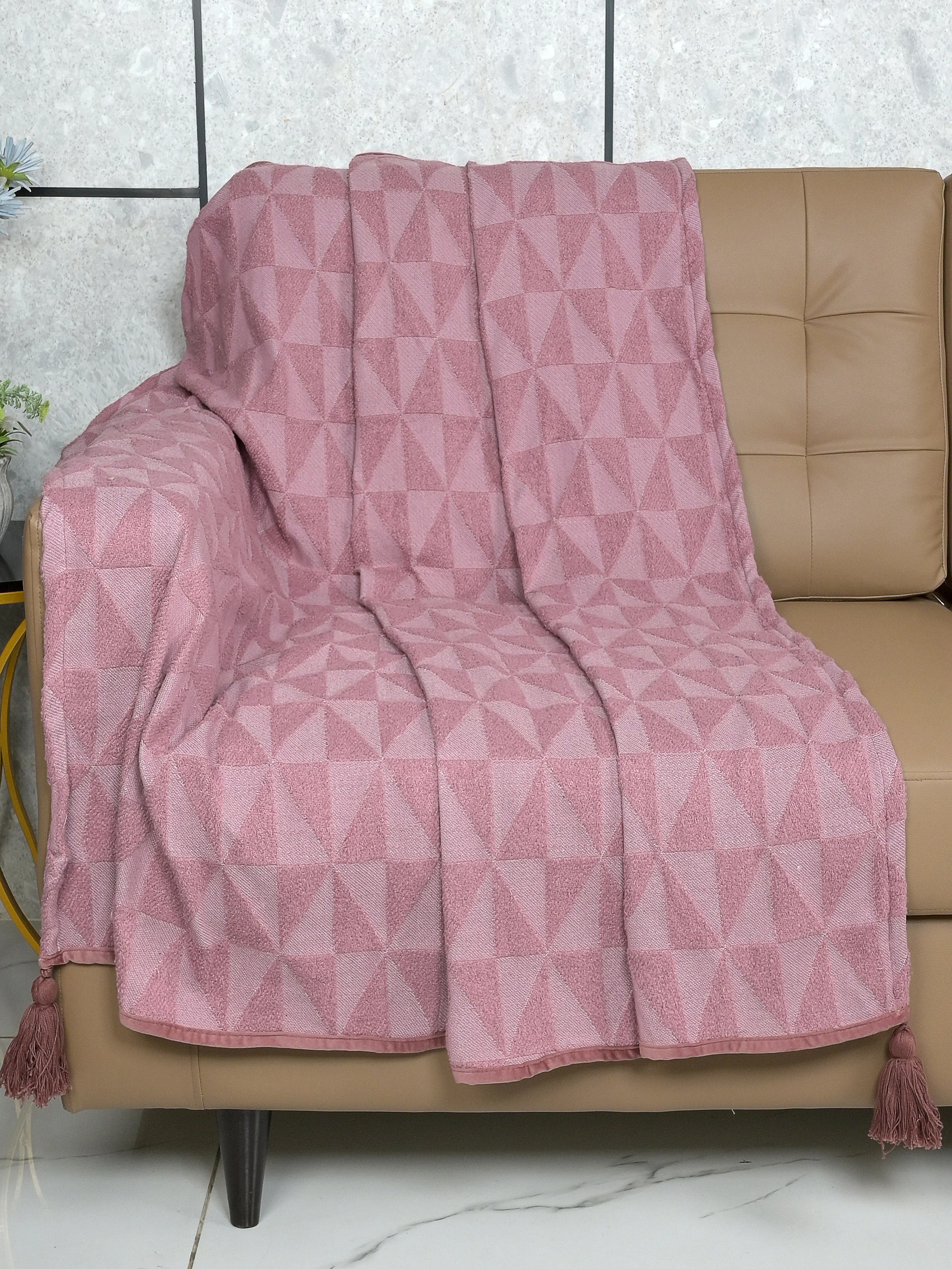Meri Soft Polyester Sofa Throw Blanket | Lightweight & Cozy Decorative Cover for Sofa or Bed - Image 22