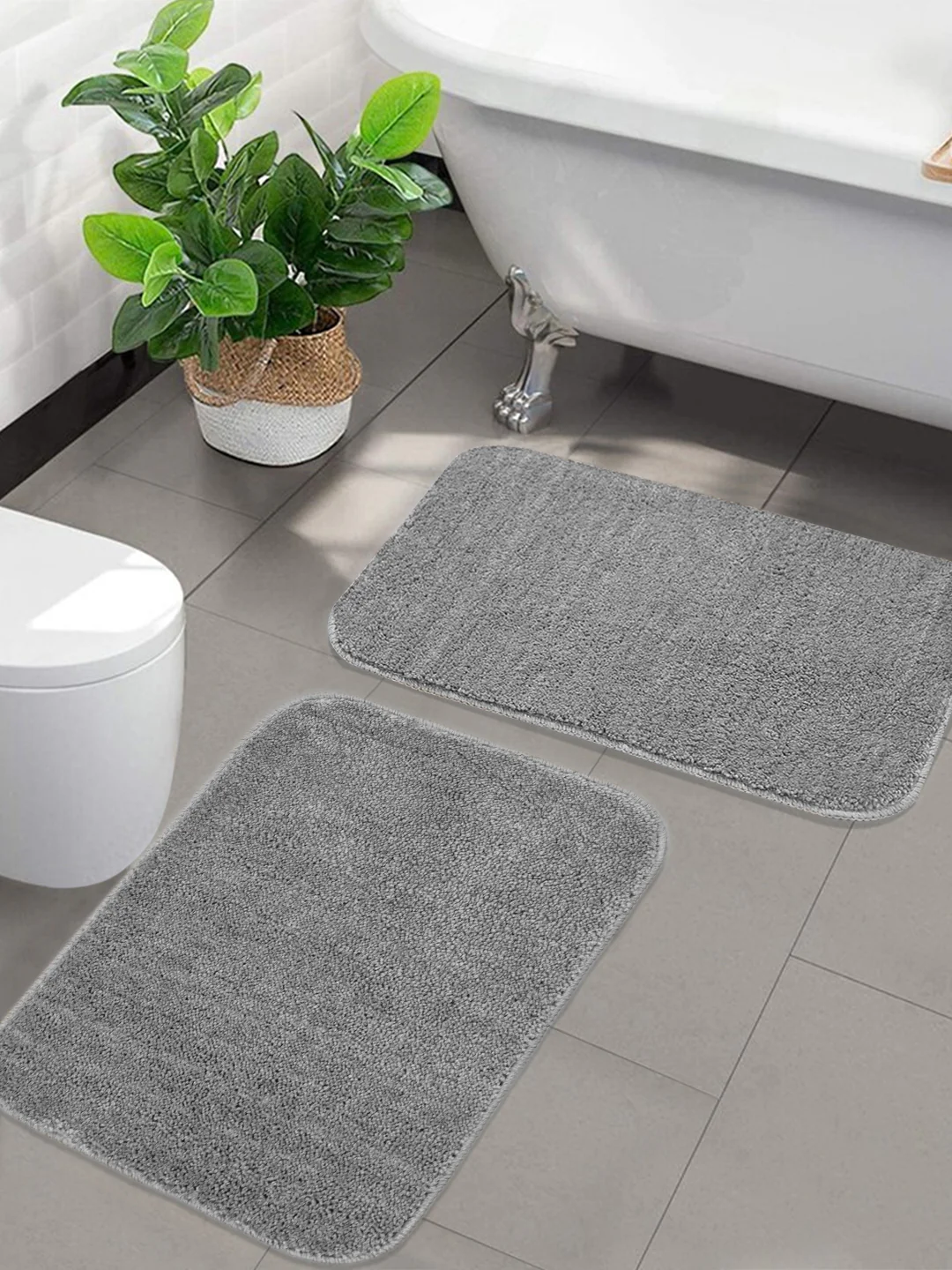 SOLID Soft Anti-Slip Bathmat | Simple Design with Quick Dry Texture