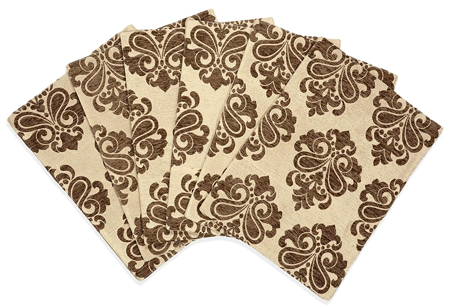 Medallion Quality Viscose Dining Table Mats – Premium Shine & Textured Finish - Image 5