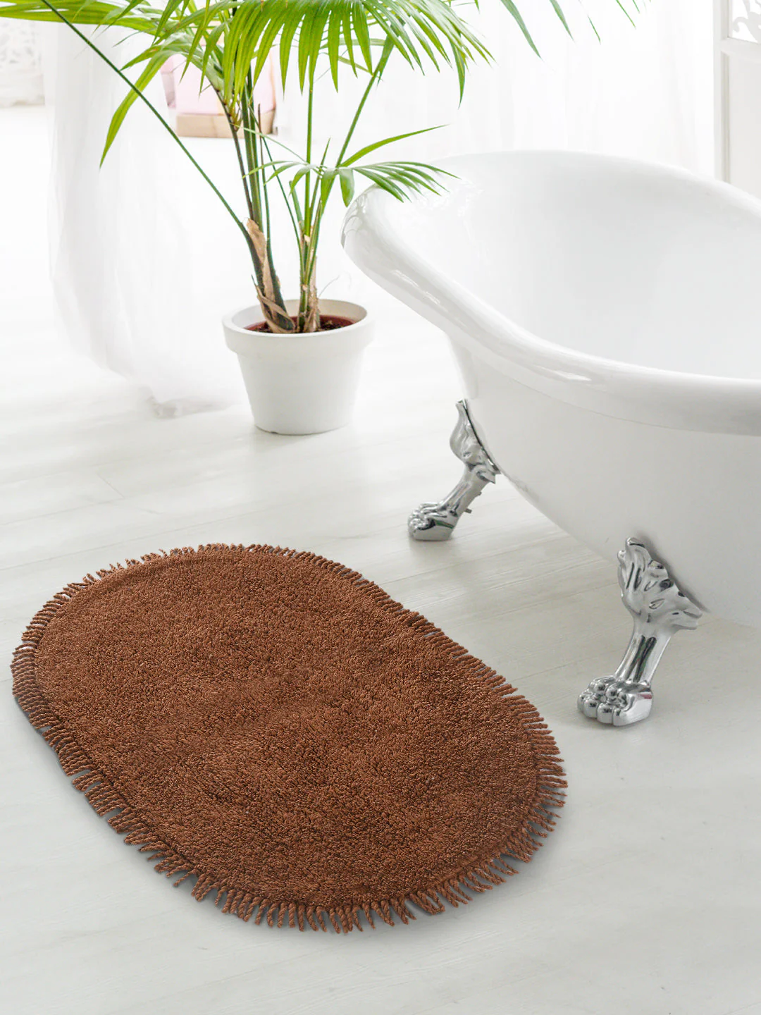 Shaggy Anti-Skid Bathmat | Soft & Plush | 50x75 cm