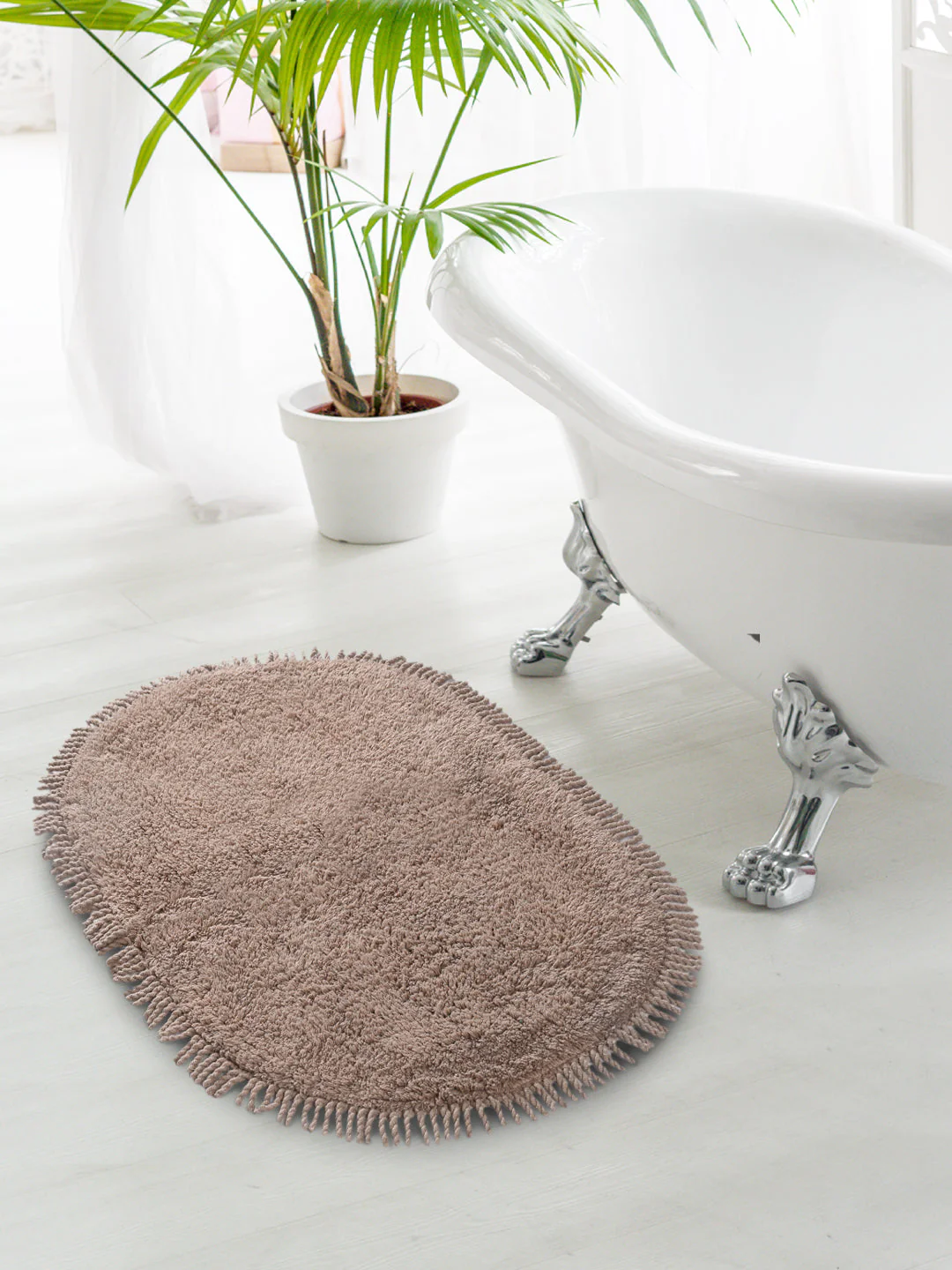 Shaggy Anti-Skid Bathmat | Soft & Plush | 50x75 cm - Image 7