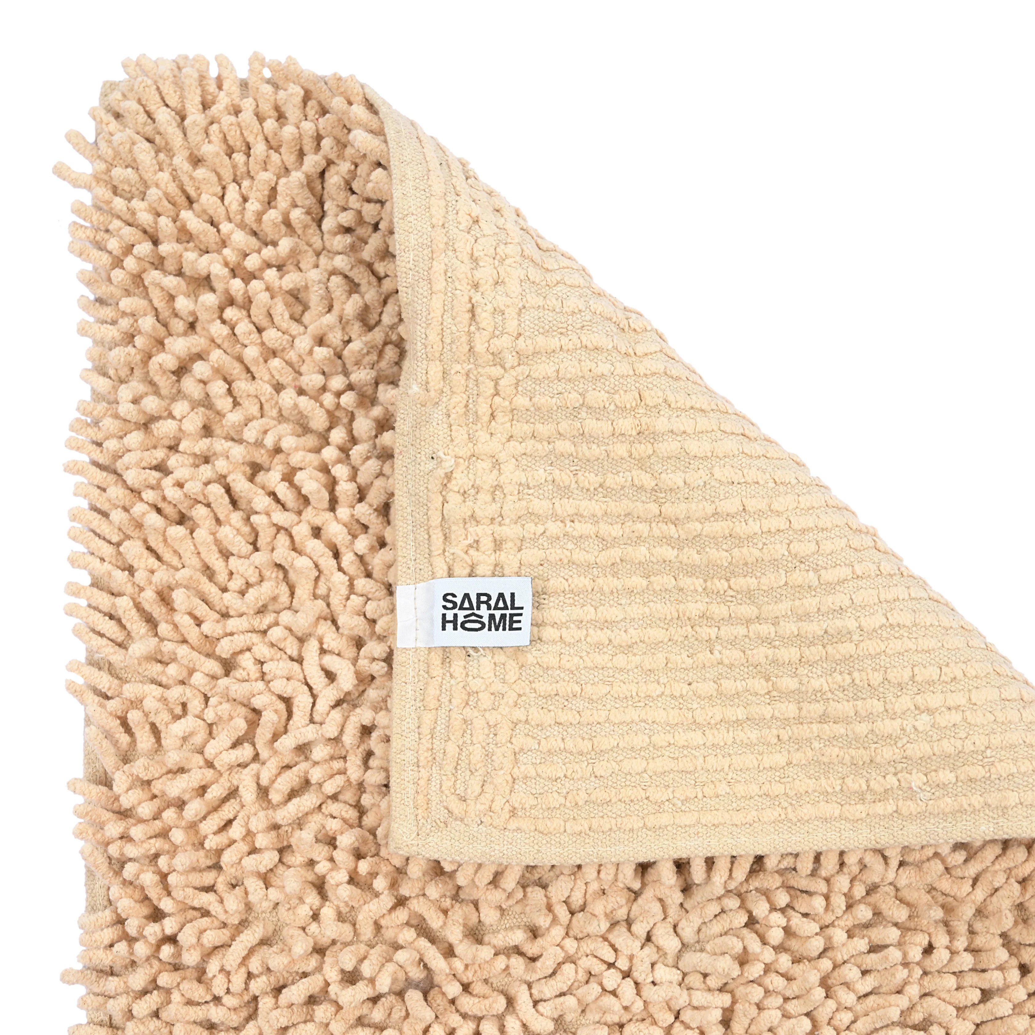 Shaggy Cotton Runner | Kitchen & Bedside Use (40x120 cm) - Image 5