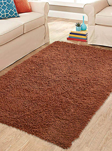 Cotton Chenille Classic Shaggy Rug | Soft Handmade Feel & Plush Surface - Image 9