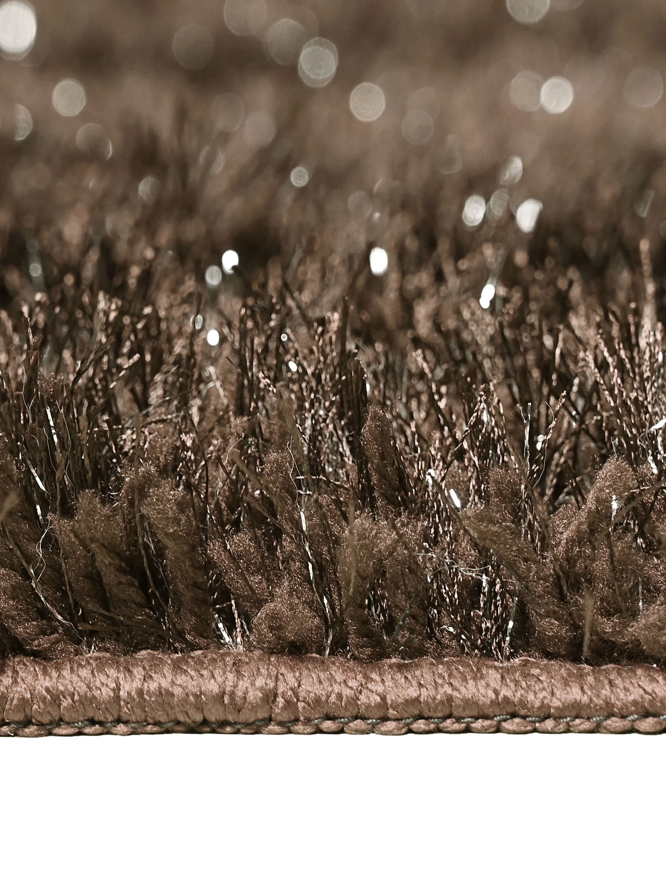 Shaggy Medium Shiny Pile Runner | Anti-Slip Modern Floor Rug - Image 4