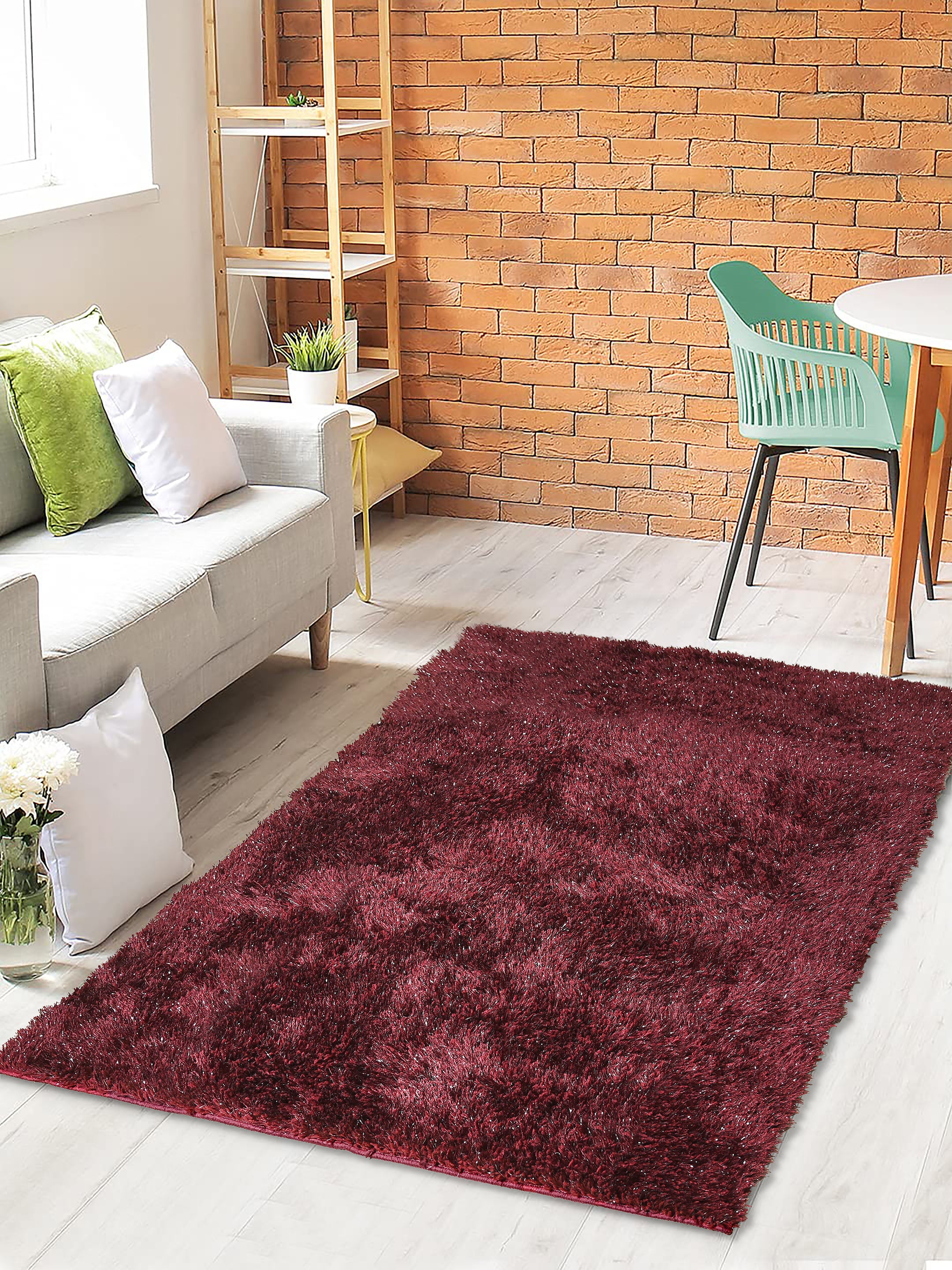 Shaggy Medium Shiny Pile Carpet | Luxurious Luster & Deep Comfort - Image 33