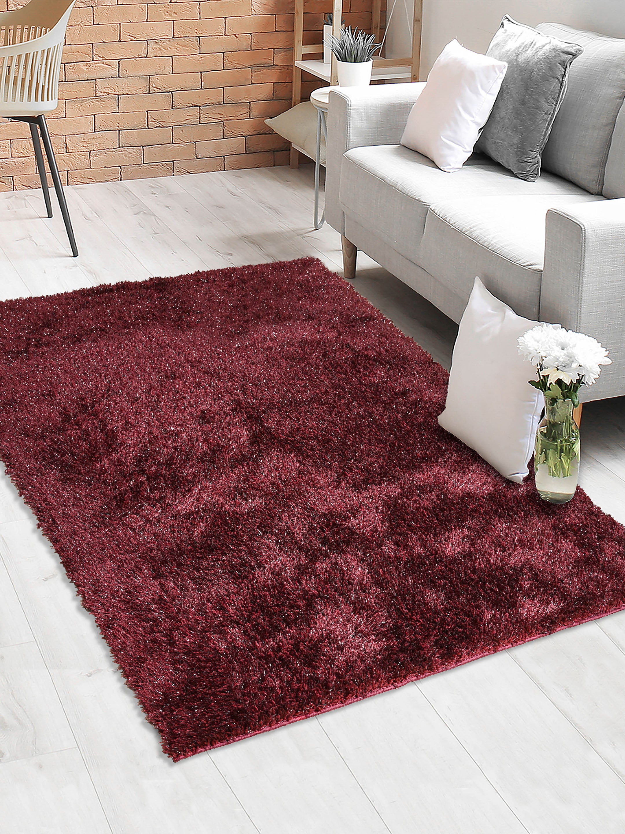 Shaggy Medium Shiny Pile Carpet | Luxurious Luster & Deep Comfort - Image 38