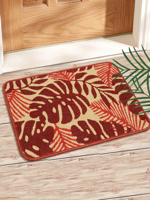 Leaf Jute Door Mat Set – 3-Piece Anti-Slip Combo - Image 5
