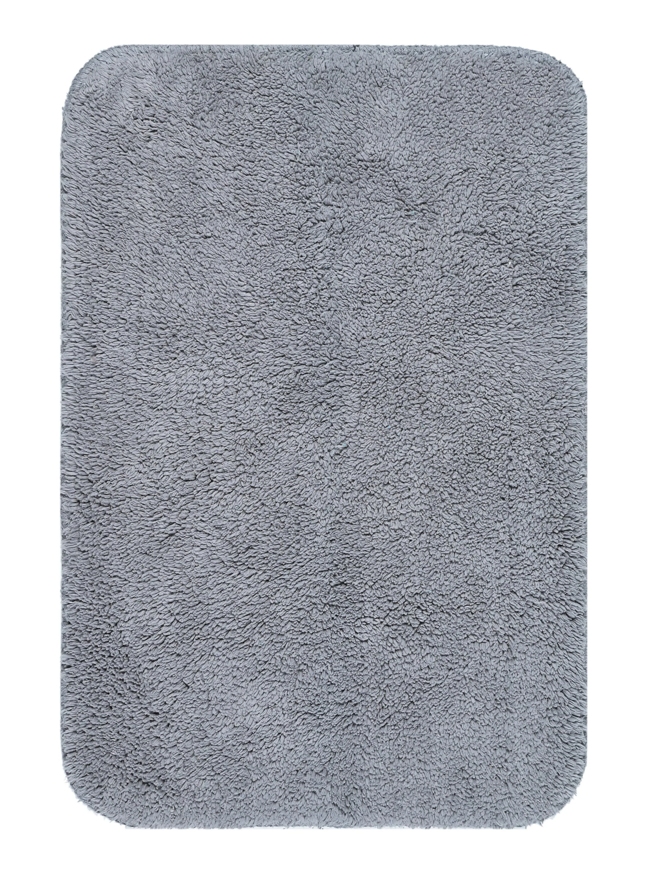 SOLID Cotton Soft Anti Slip Bathmat | Set of 2 - Image 13