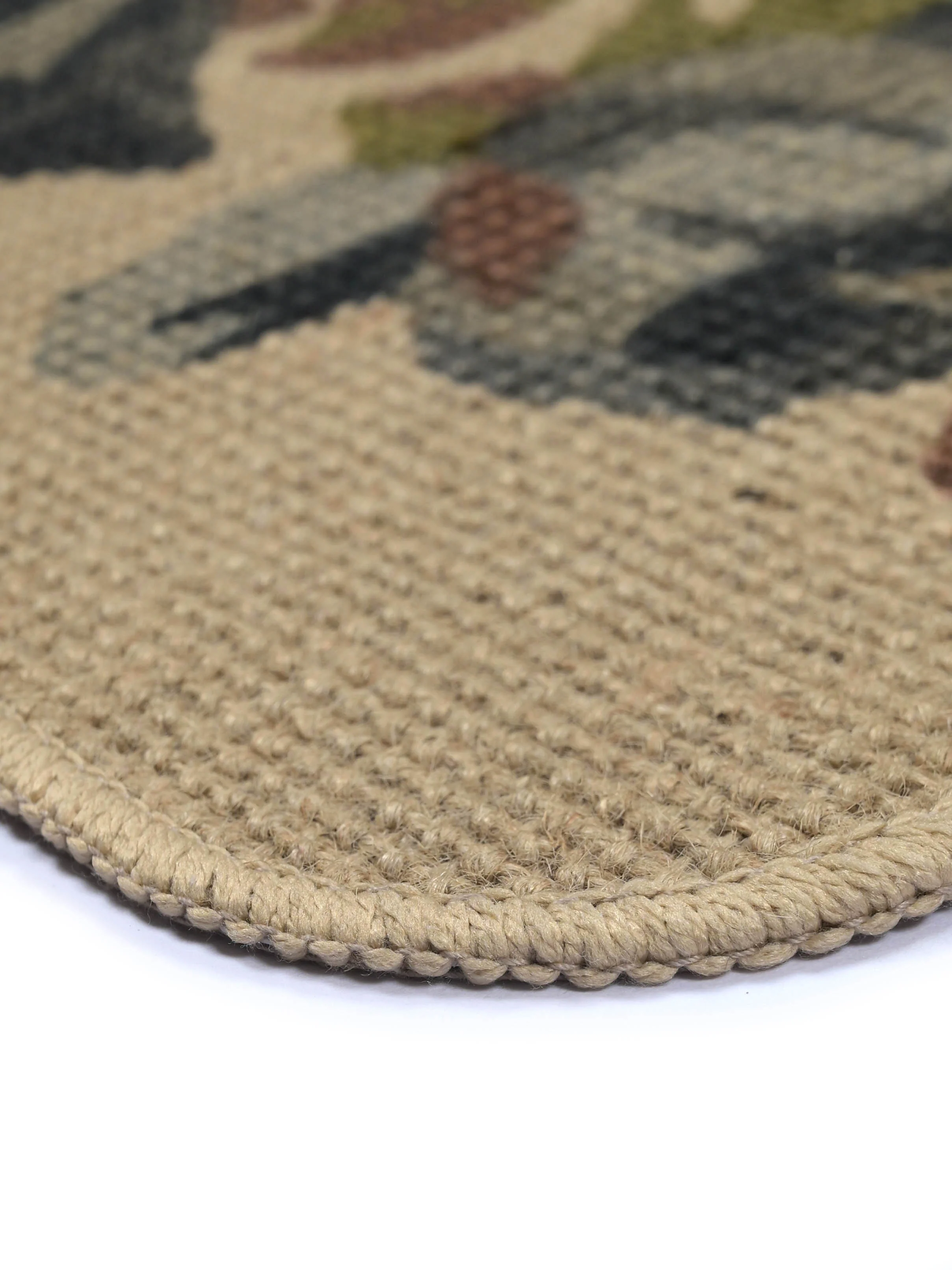 Microfiber Bath Mat & Jute Door Mat Combo Pack of 2Pc | Anti-Skid | Quick Drying | Soft Water Absorbent | Diamond & Floral Pattern - Image 22