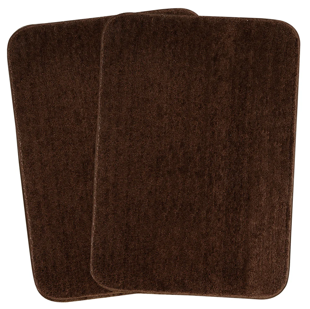 Solid Microfiber Bathmat Combo – Anti-Skid & High Absorbency - Image 3