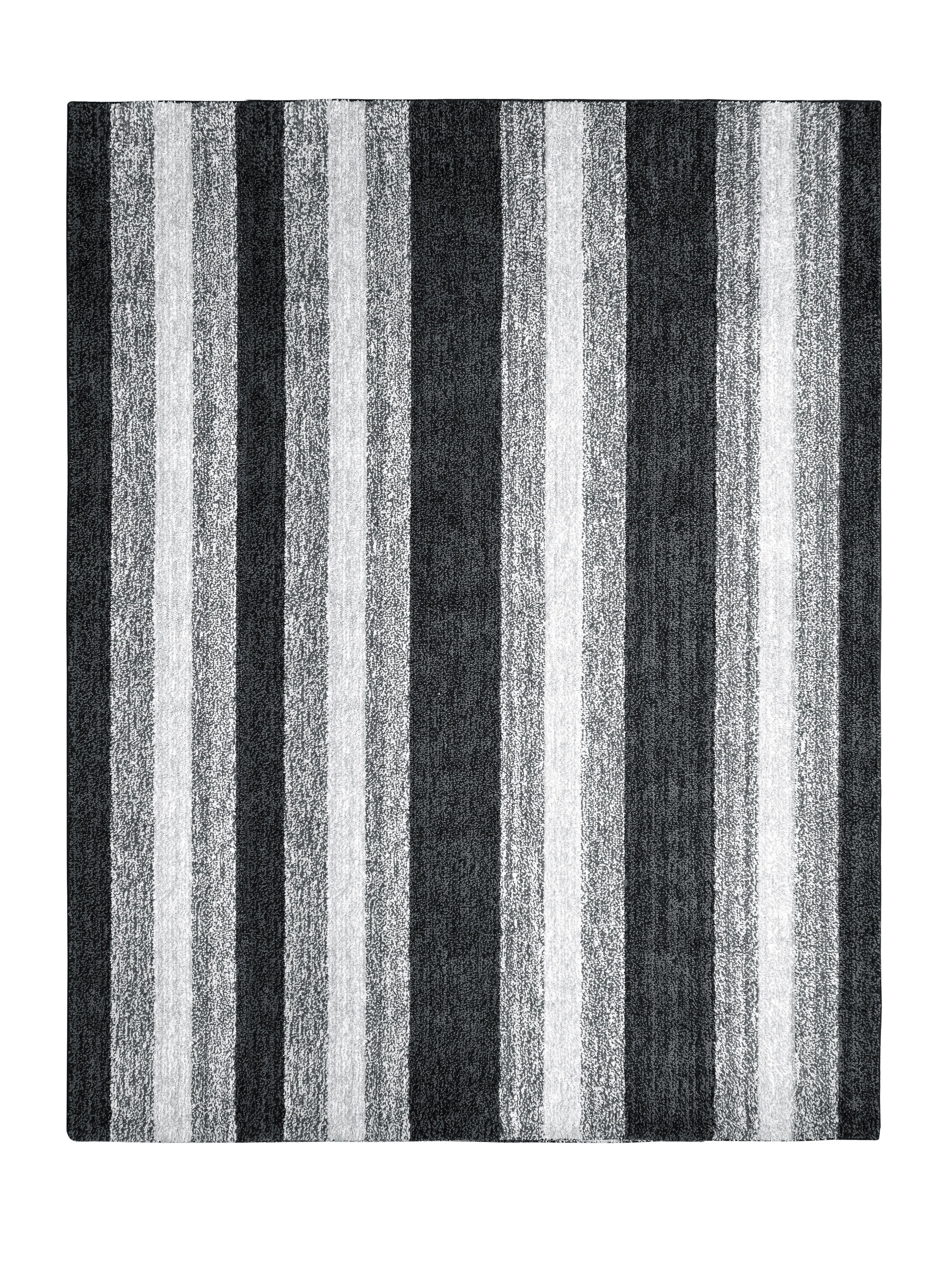 STRIPE Soft Microfiber Anti Slip Carpet & Runner - Image 36