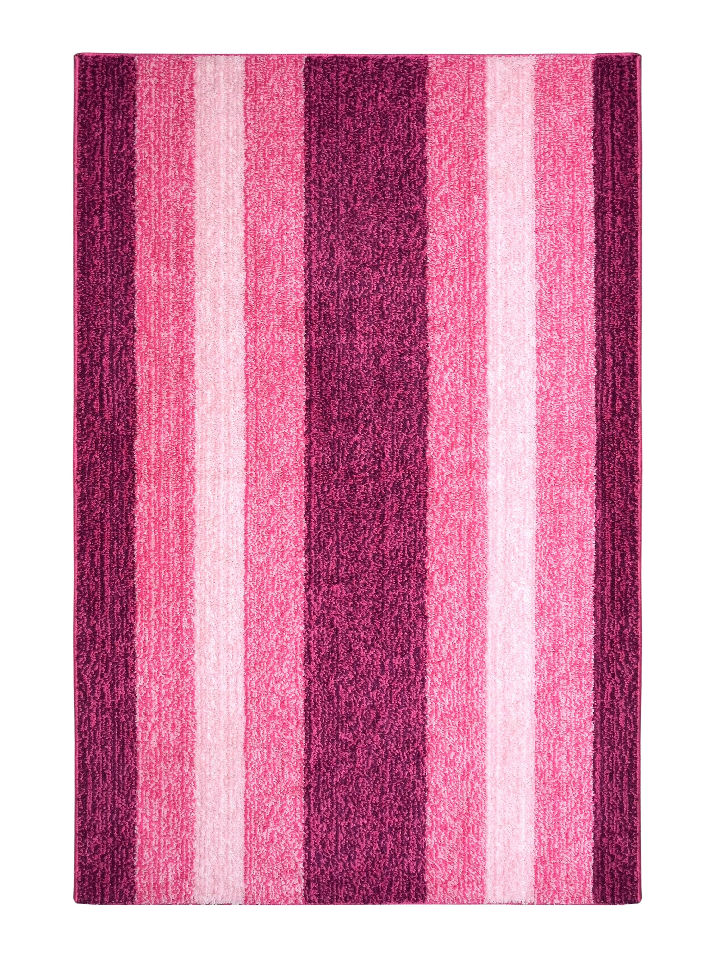STRIPE Soft Microfiber Anti Slip Carpet & Runner - Image 45