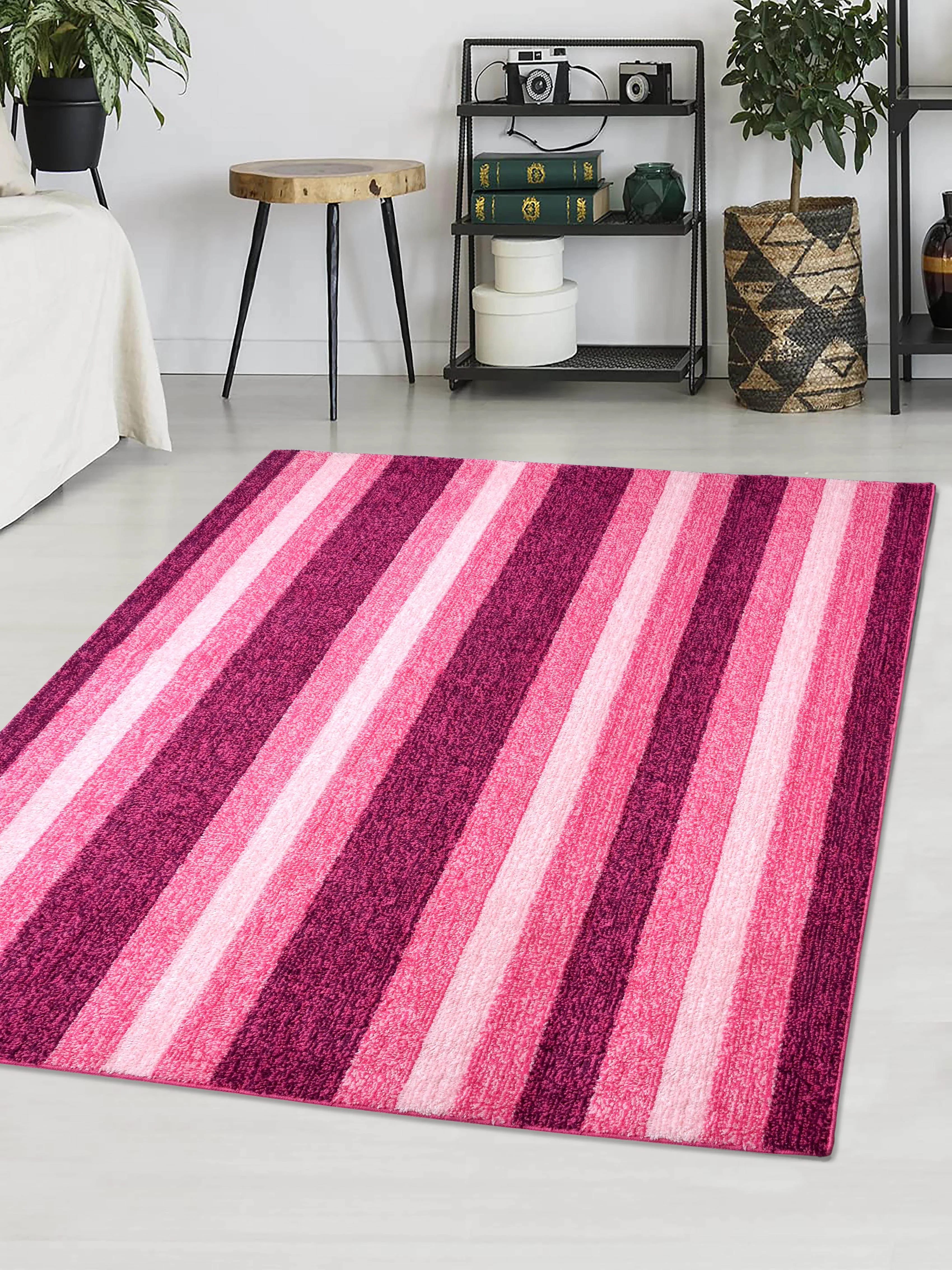 STRIPE Soft Microfiber Anti Slip Carpet & Runner - Image 50