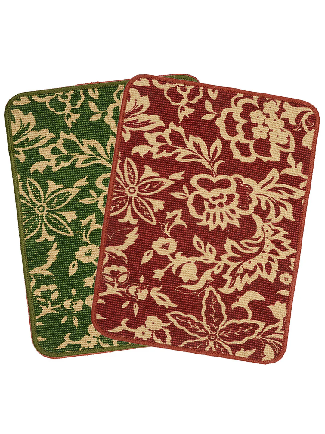 Floral Jute Door Mat – Natural Texture & Anti-Skid Backing - Image 11