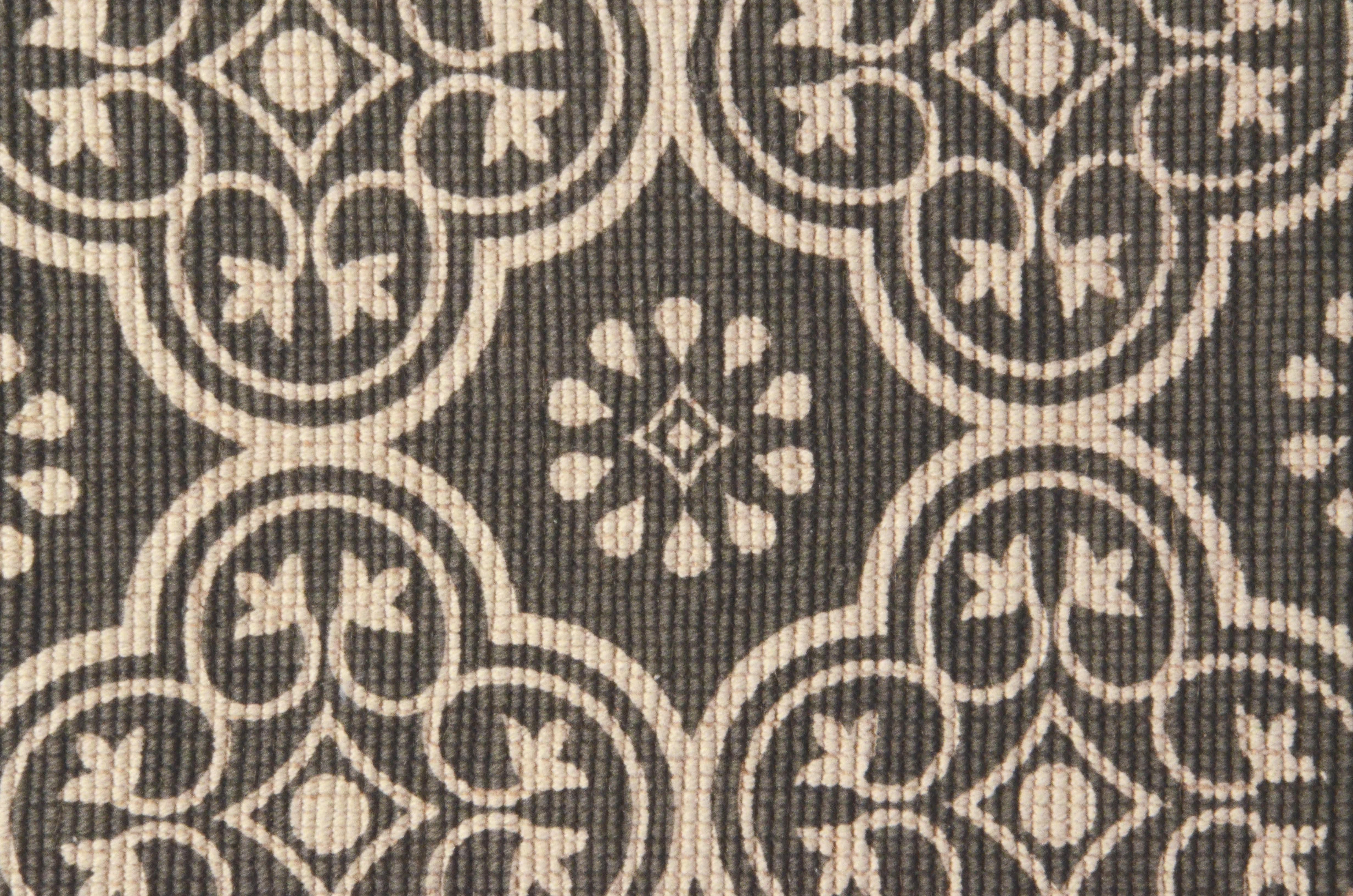 Ornamental Brown Cotton & Jute Anti-Skid Runner - Image 7