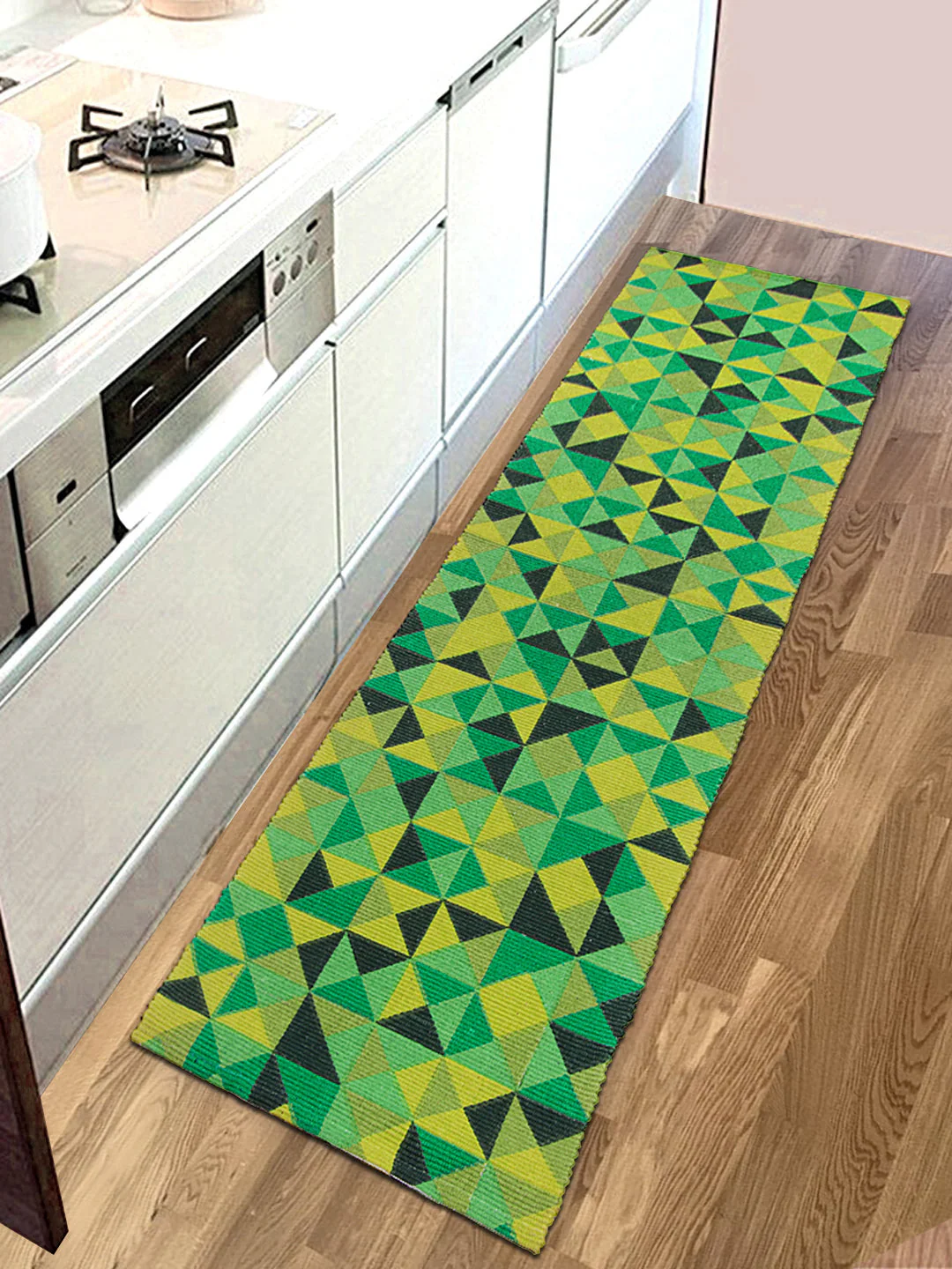 Jaisi Multiuse Cotton Antiskid Runner | Versatile Home Use (50x80 cm) - Image 22