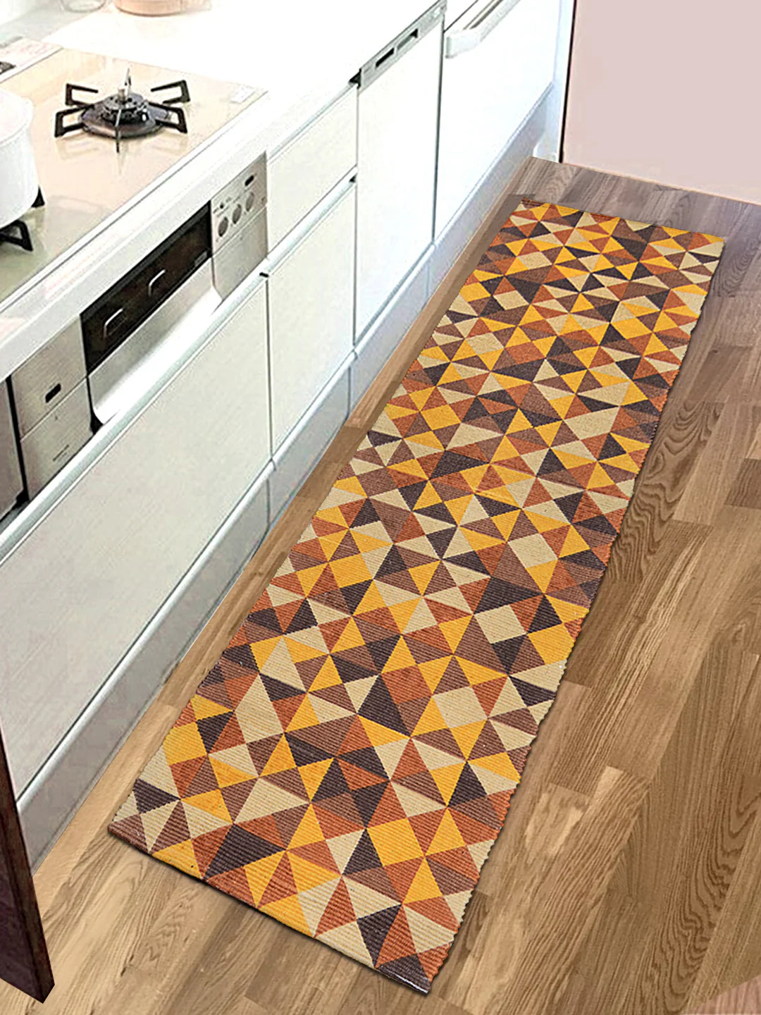 Jaisi Multiuse Cotton Antiskid Runner |  Accent for Home (50x80 cm) - Image 29