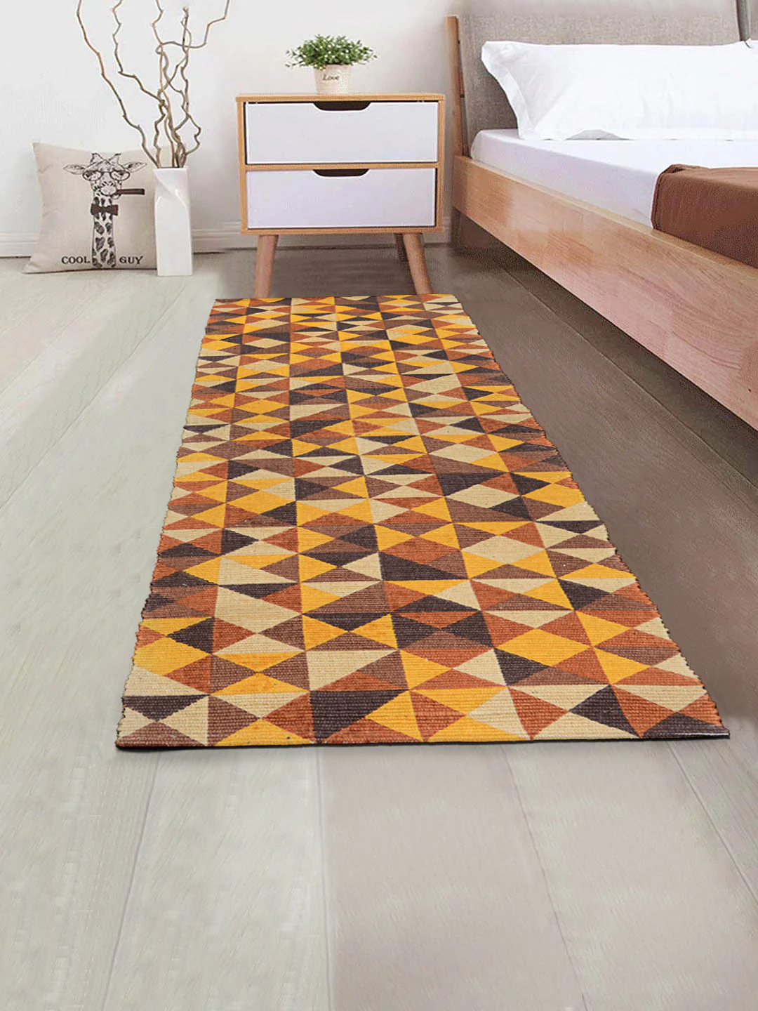 Jaisi Multiuse Cotton Antiskid Runner |  Accent for Home (50x80 cm) - Image 30